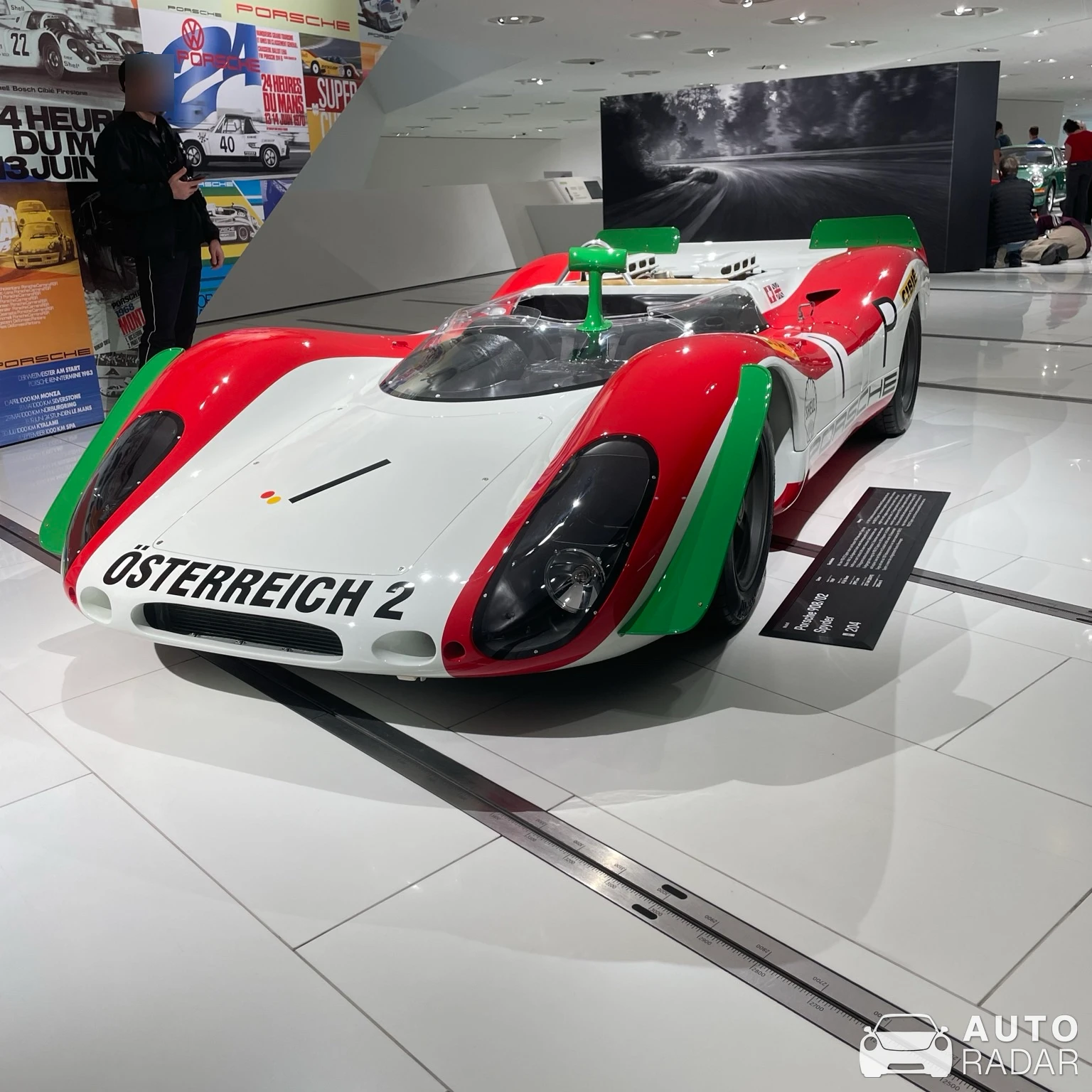 Porsche 908/02 Spyder spotted in Stuttgart