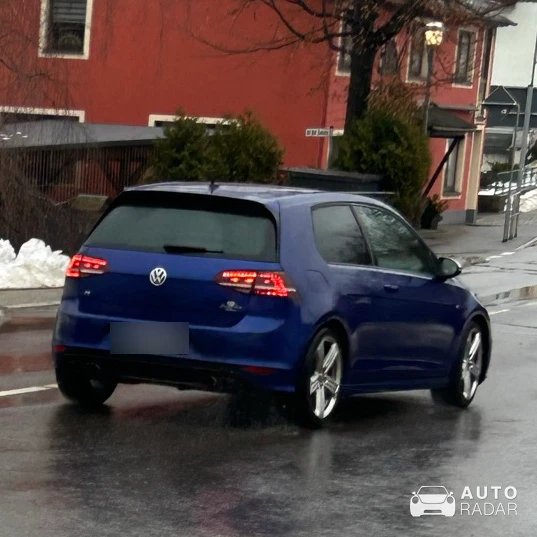 Volkswagen Golf R MkVII spotted in Zwönitz, Deutschland