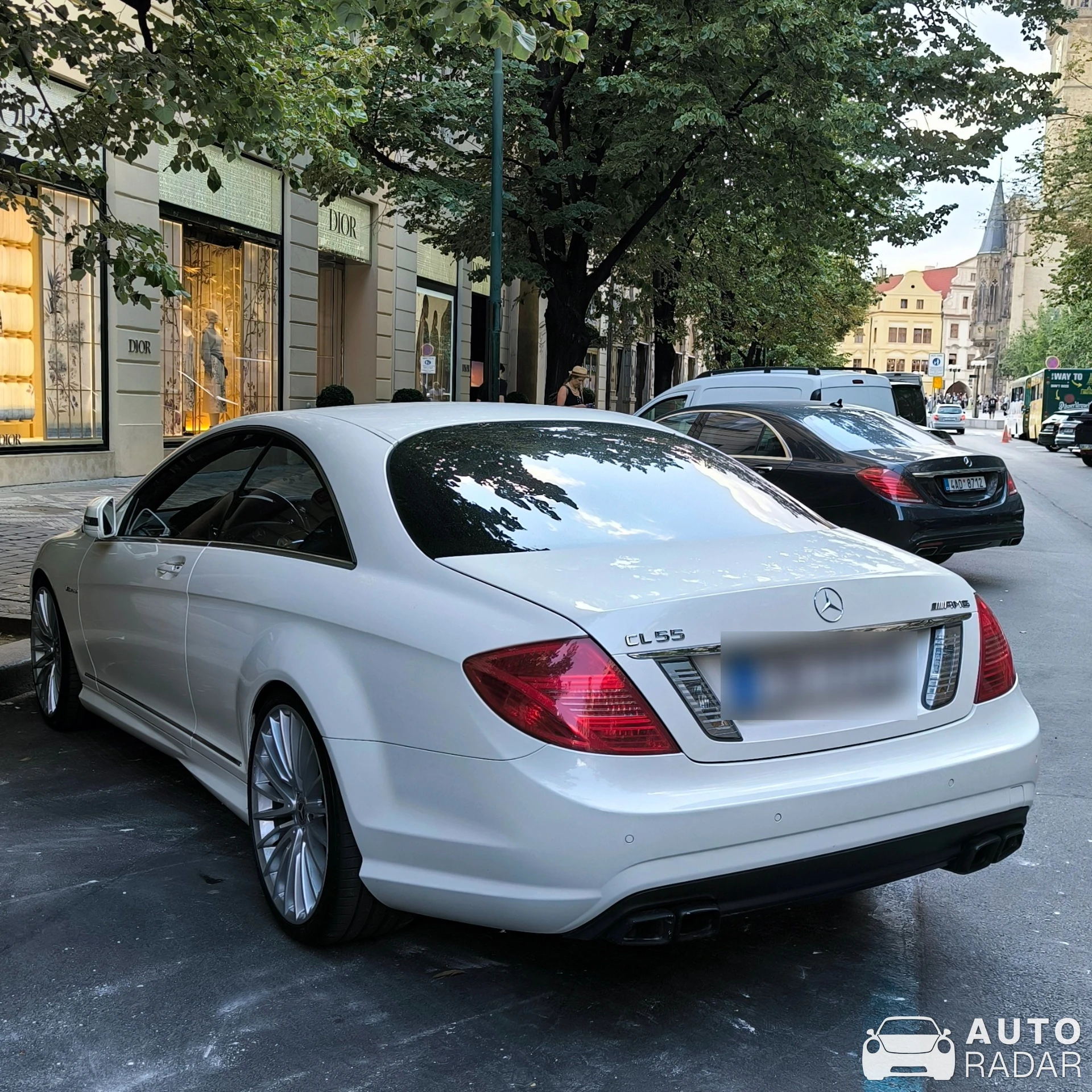 Mercedes-Benz CL 55 AMG C216 spotted in Praha, Czech Republic