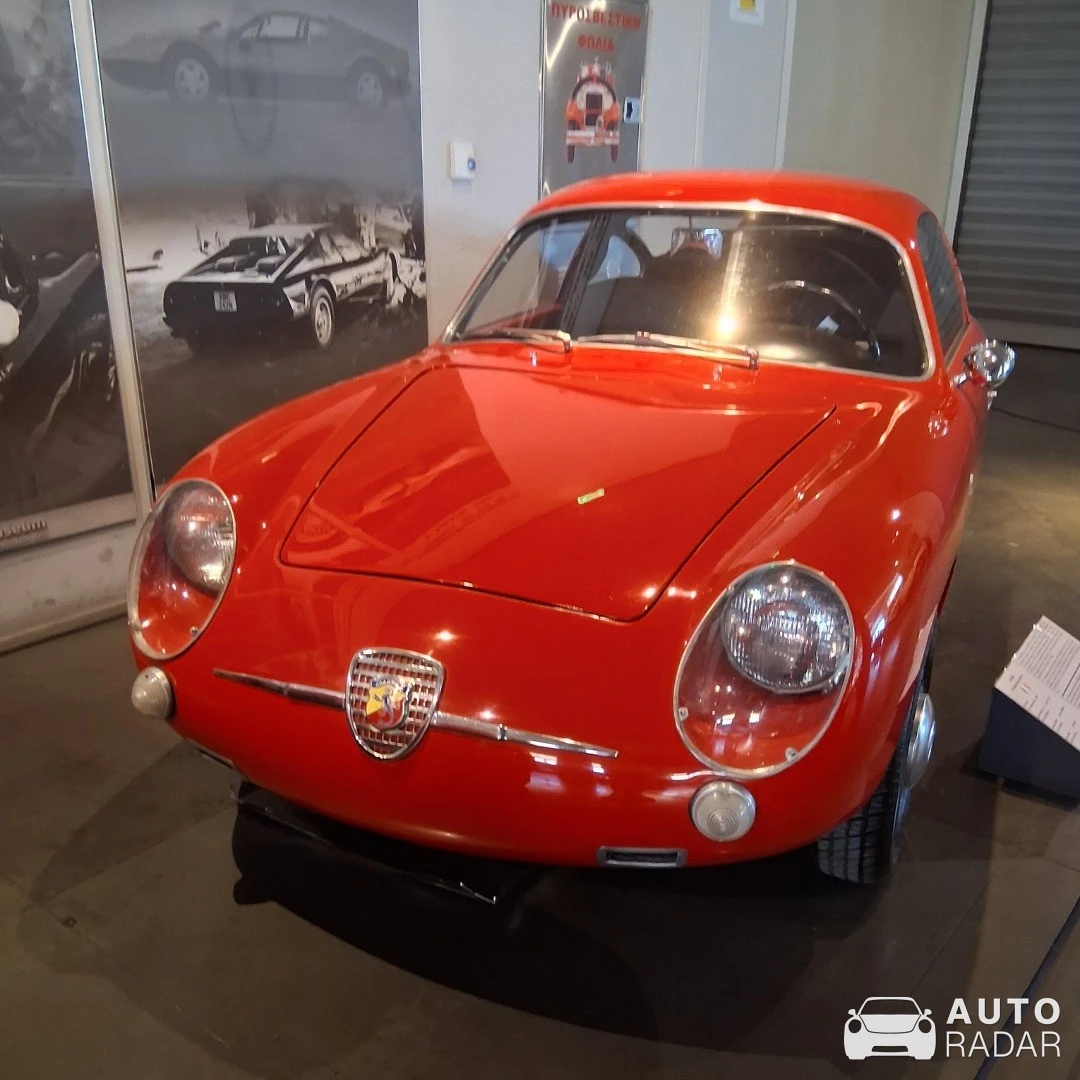Abarth 750 Zagato Record Monza spotted in Athina, Greece