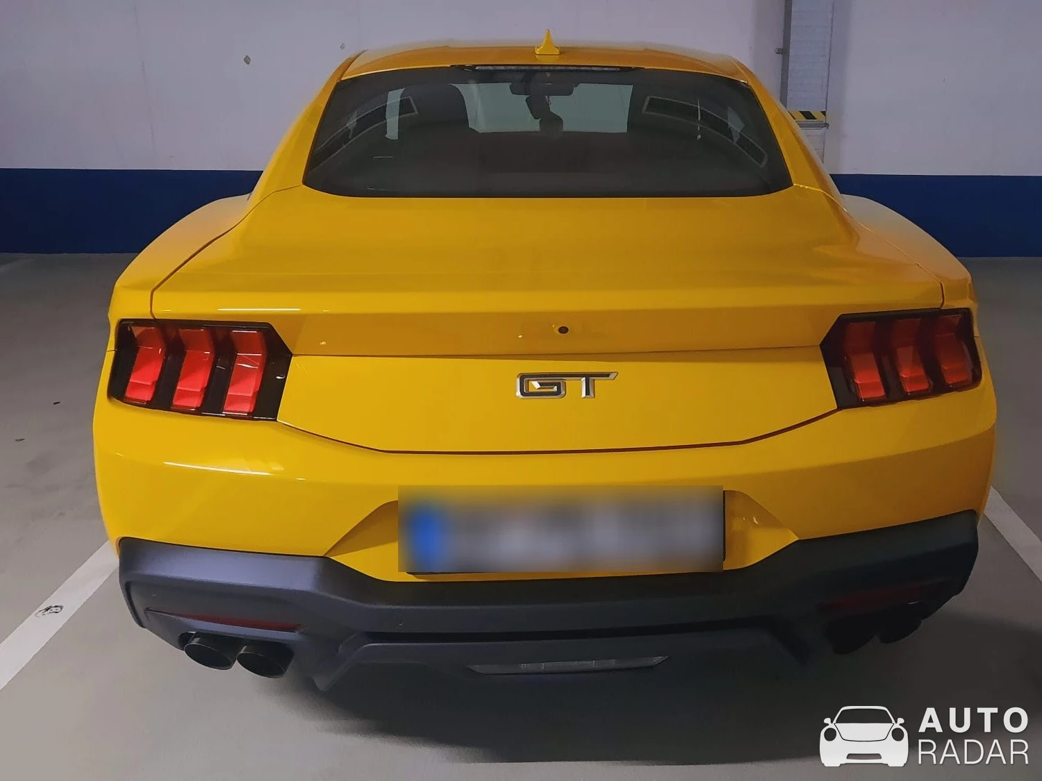 Ford Mustang GT 2024 spotted in Stuttgart