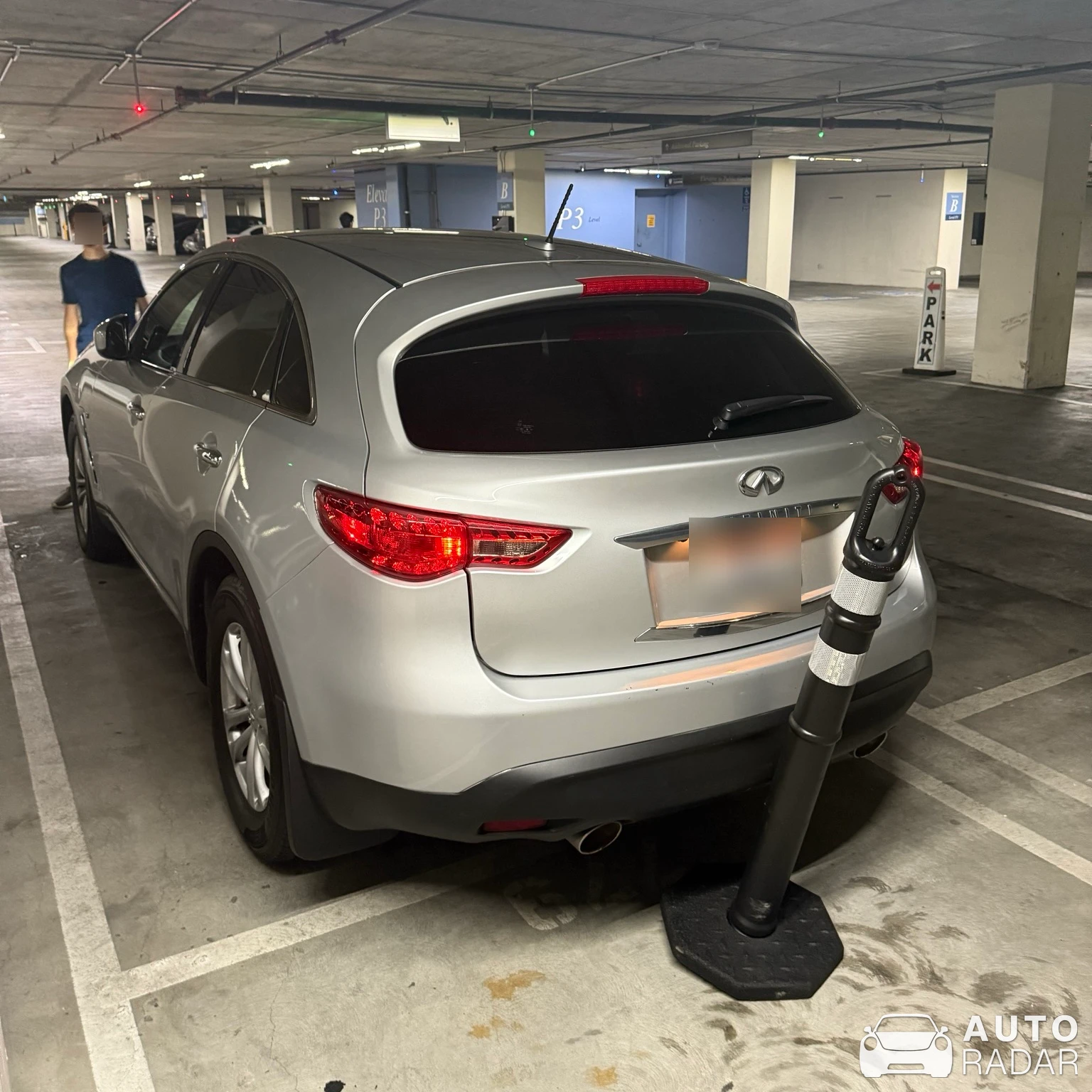 Infiniti QX70 spotted in Beverly Hills, United States