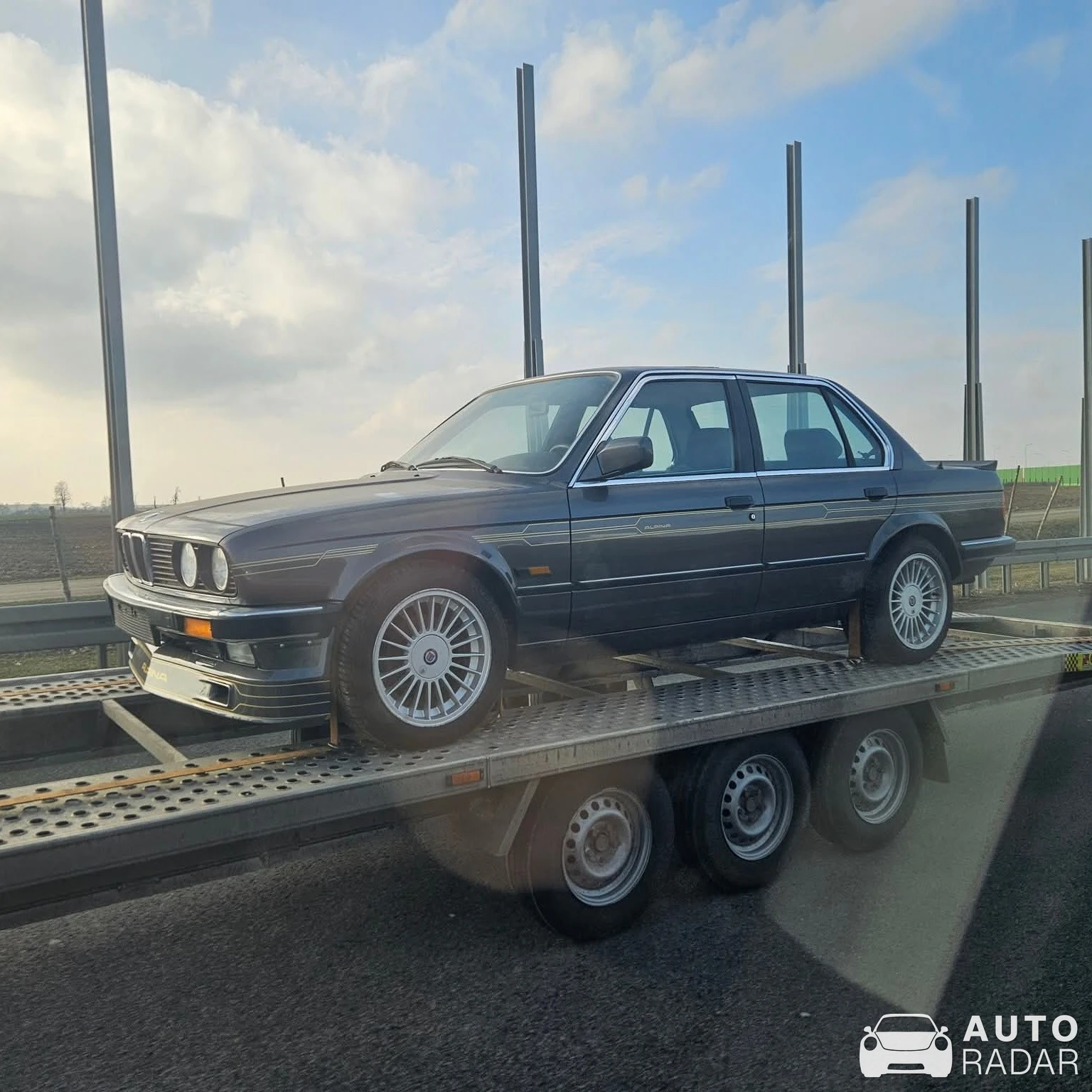 Alpina B6 3.5 E30 spotted in Poznań