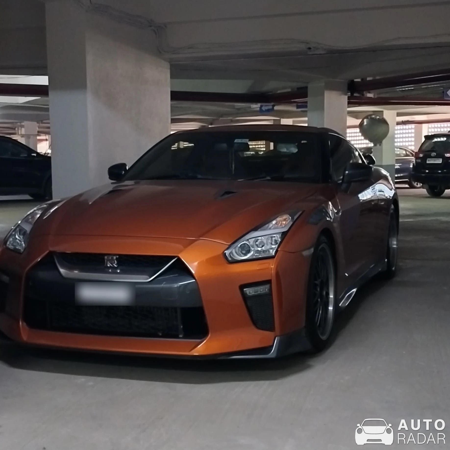 Nissan GT-R R35 spotted in Mumbai, India