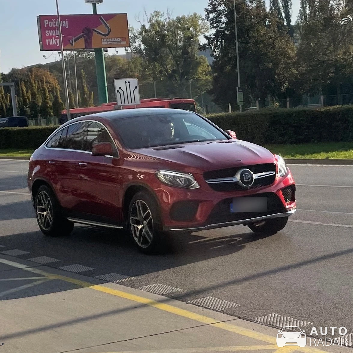 Mercedes-AMG GLE 63 spotted in Bratislava, Slovakia