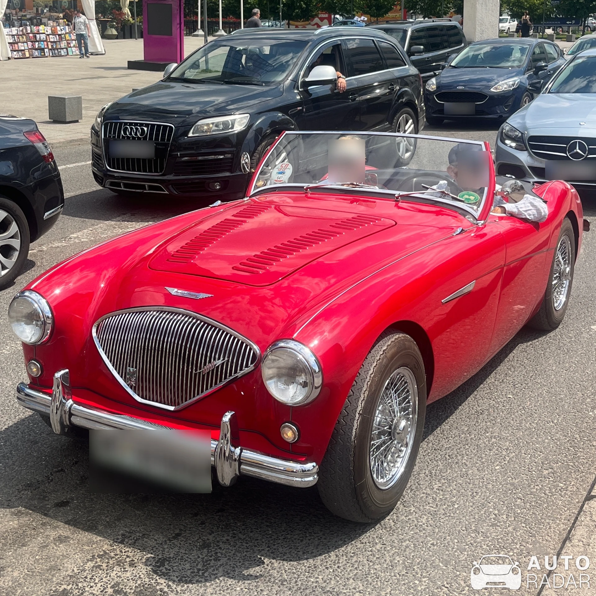 Austin-Healey 100 spotted in Sarajevo
