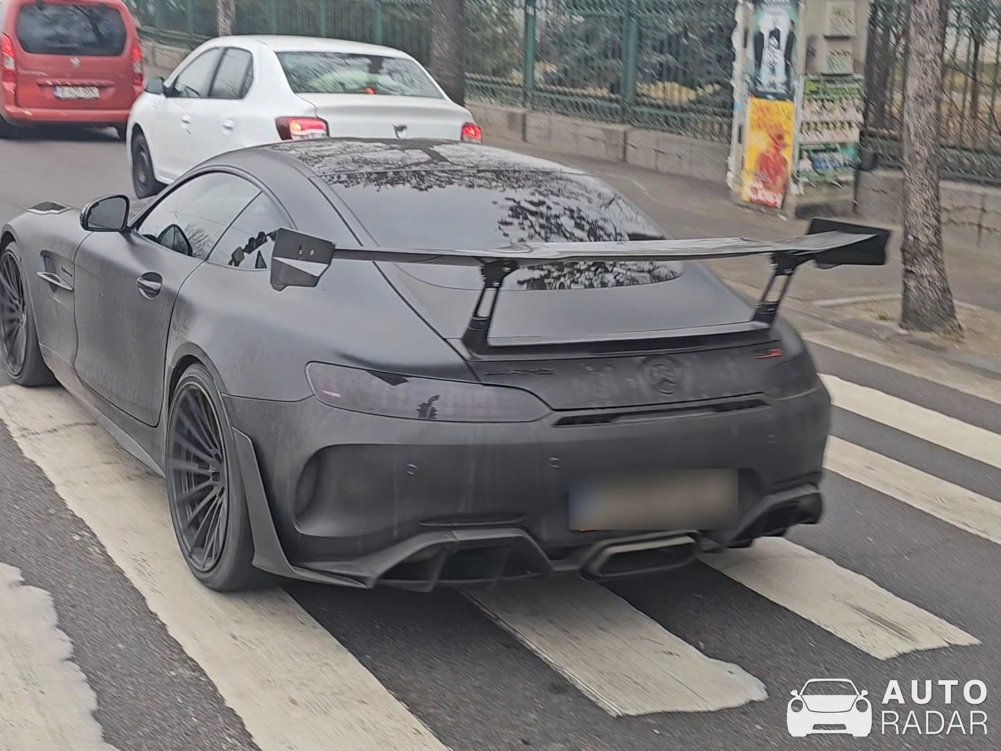 Mercedes-AMG GT R C190 Tikt Performance spotted in București