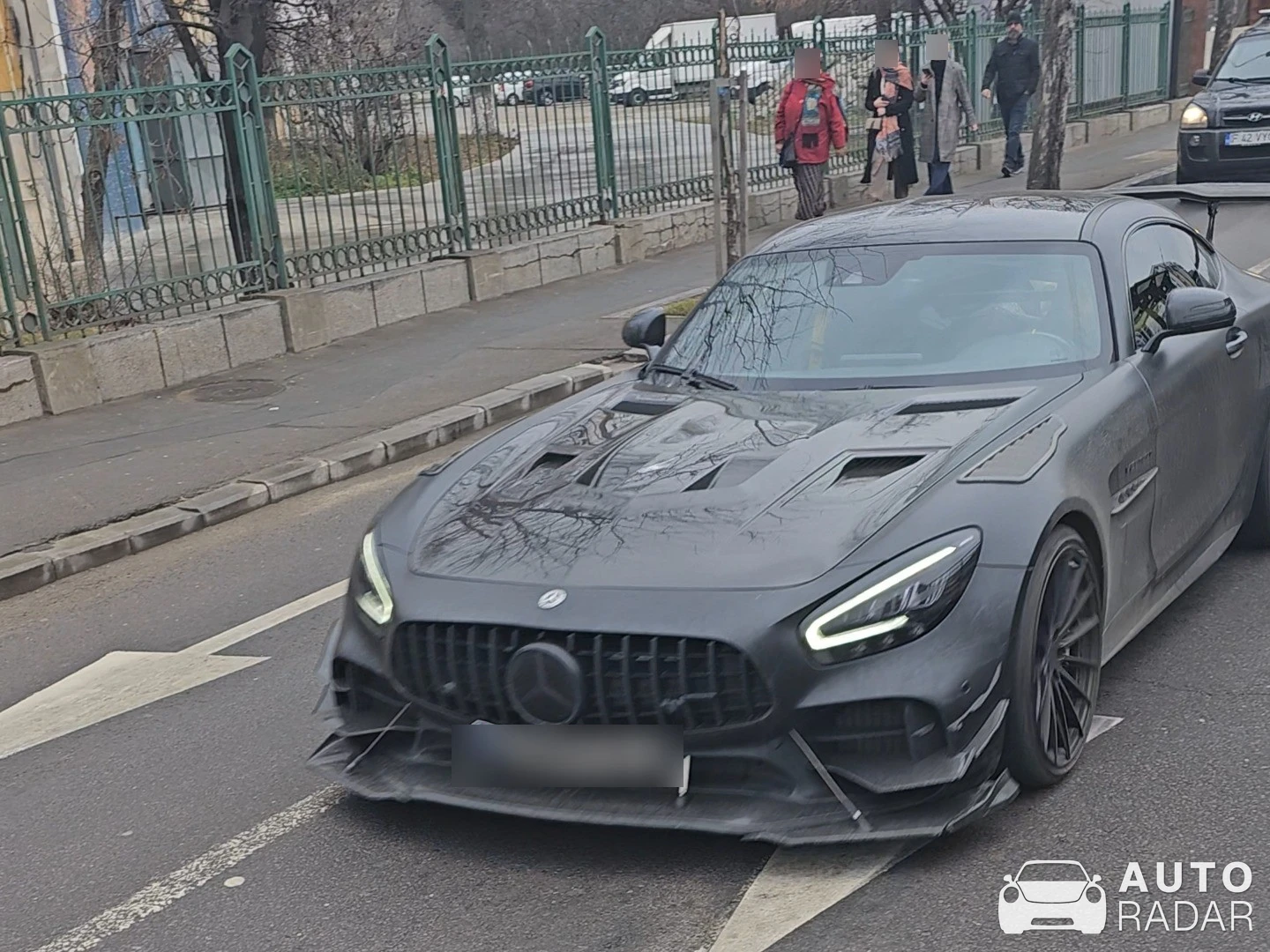 Mercedes-AMG GT R C190 Tikt Performance spotted in București, Romania
