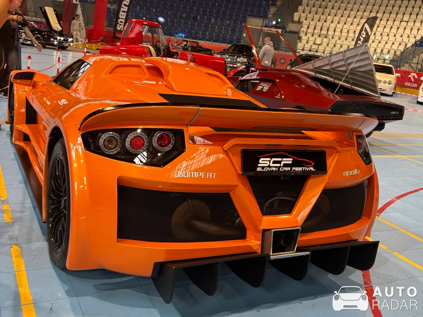 Gumpert Apollo S spotted