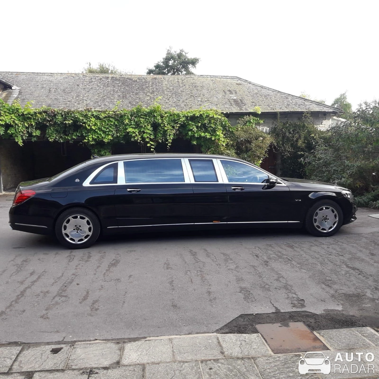 Mercedes-Benz S 600 Pullman spotted in Kent, United Kingdom