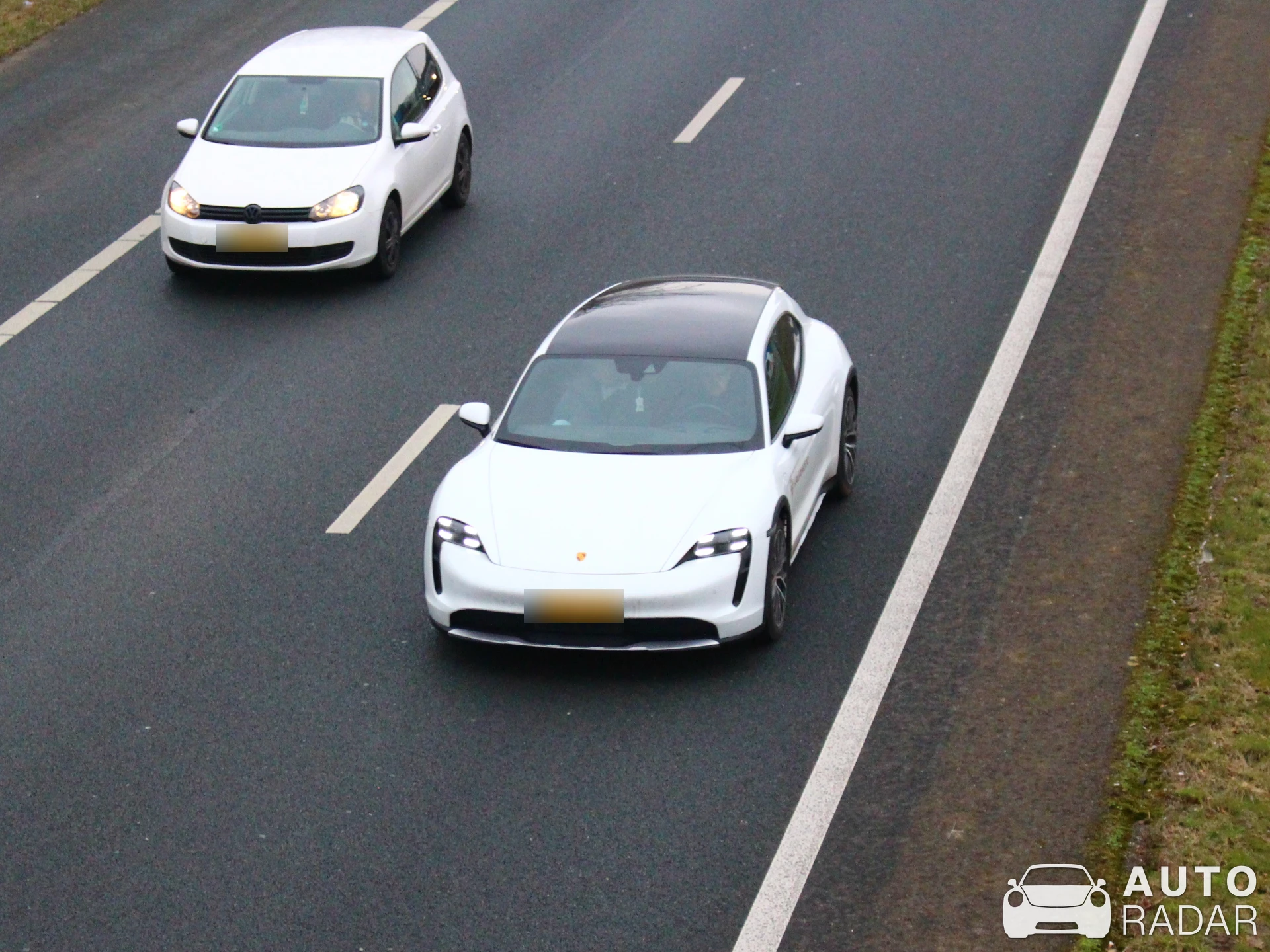 Porsche Taycan Turbo S Sport Turismo spotted in Hengelo