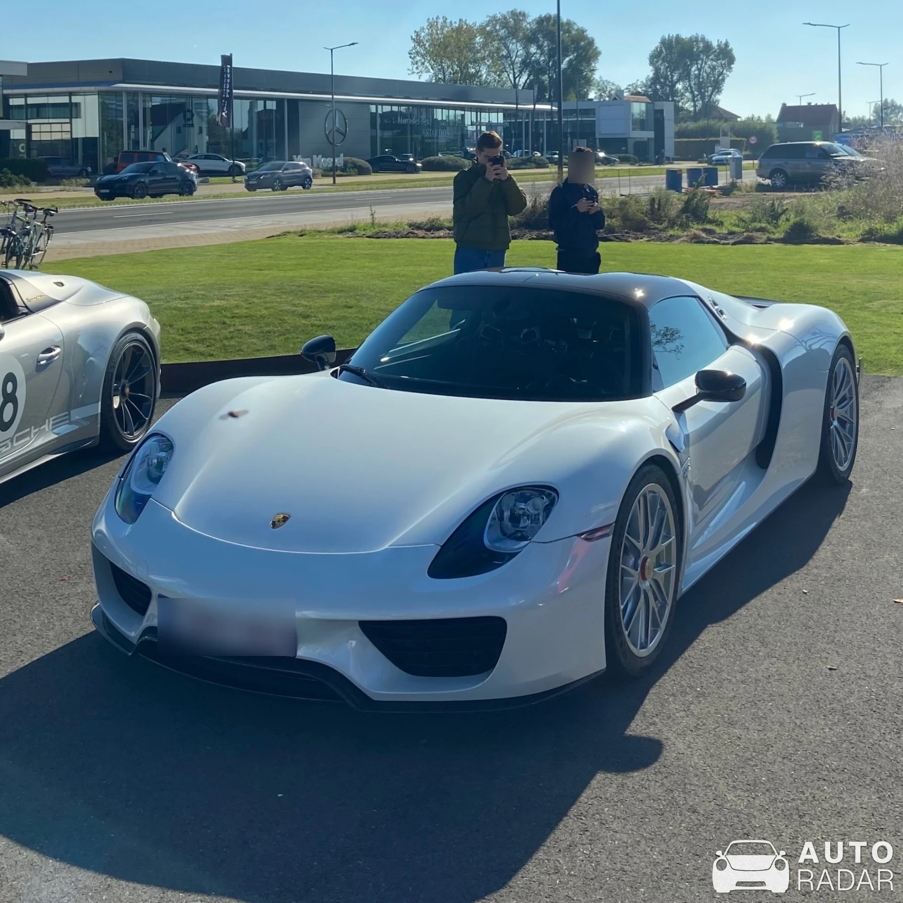 Porsche 918 Spyder spotted in Knokke-Heist, Belgique