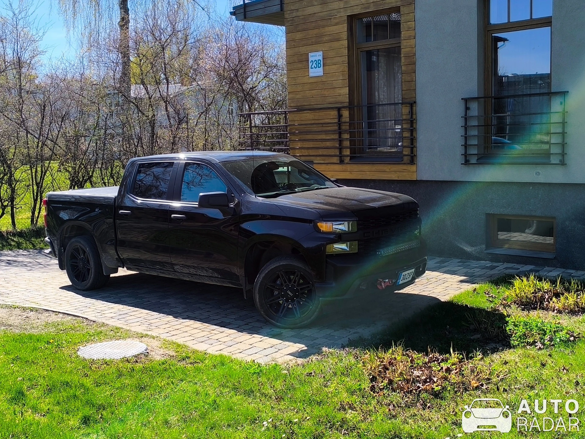 Chevrolet Silverado 1500 Cateye Single Cab spotted in Sigulda