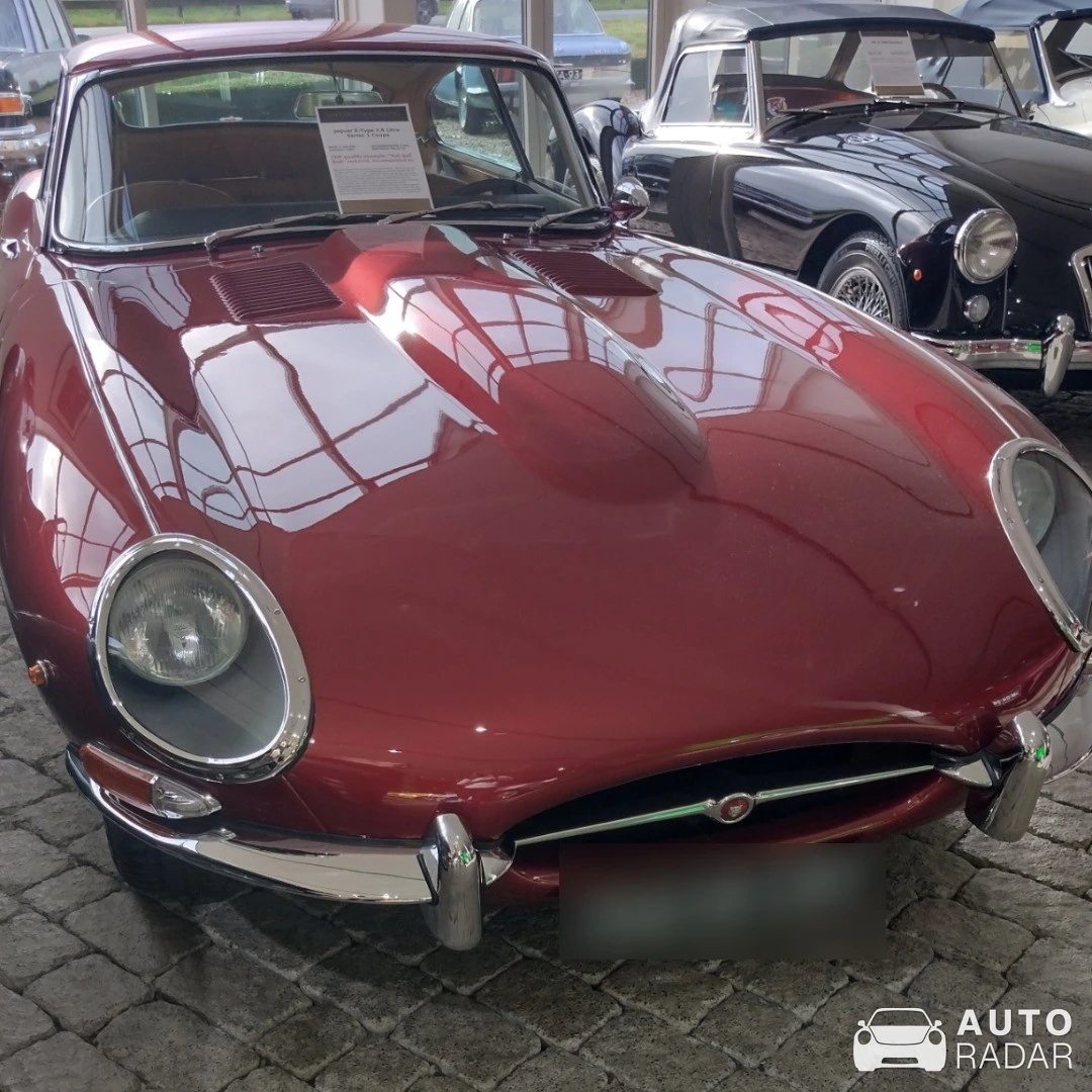 Jaguar E-Type spotted in Brummen, Netherlands