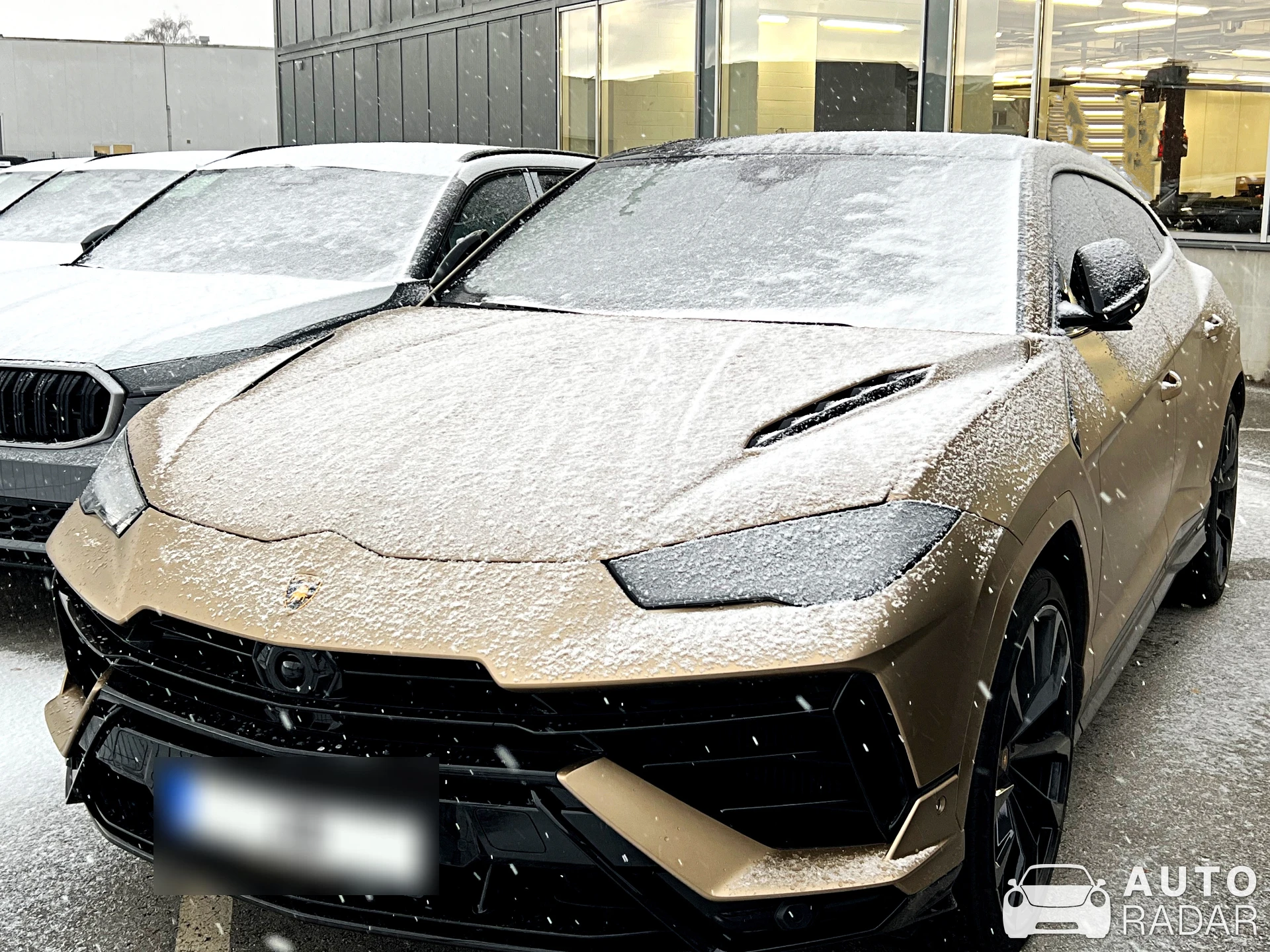 Lamborghini Urus S spotted in Tallinn, Estonia