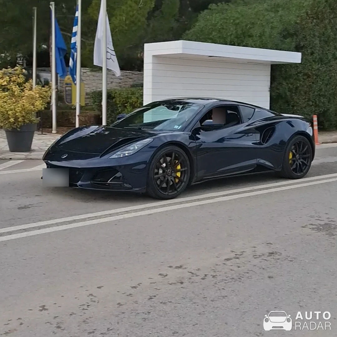 Lotus Emira V6 spotted in Vouliagmeni, Greece