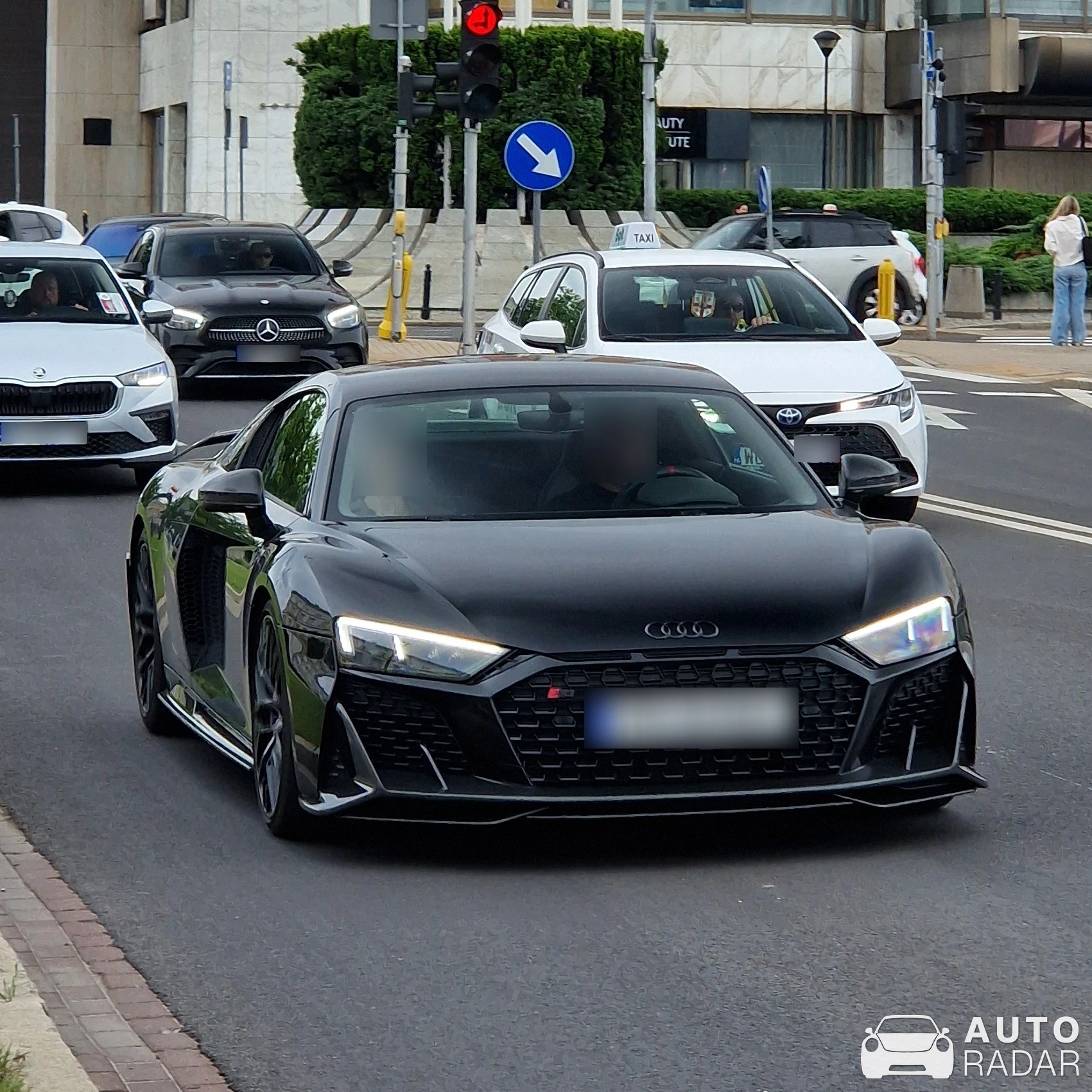 Audi R8 V10 Performance 2019 Capristo spotted in Warszawa