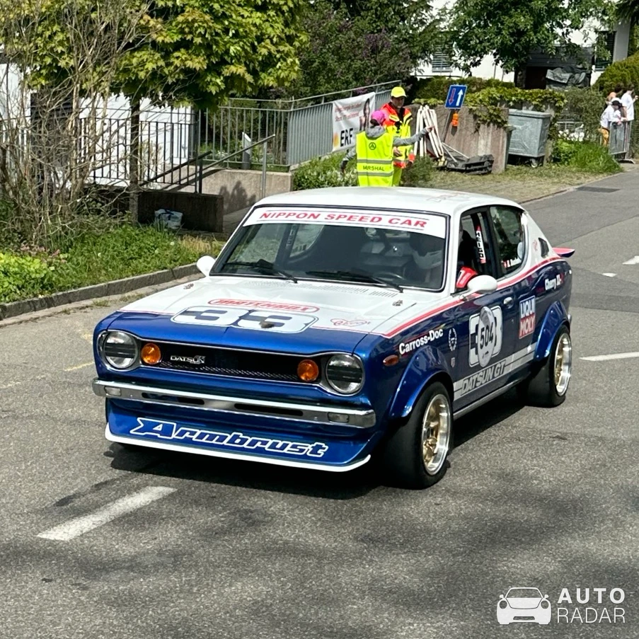 Datsun 100A spotted in Rudolfstetten-Friedlisberg