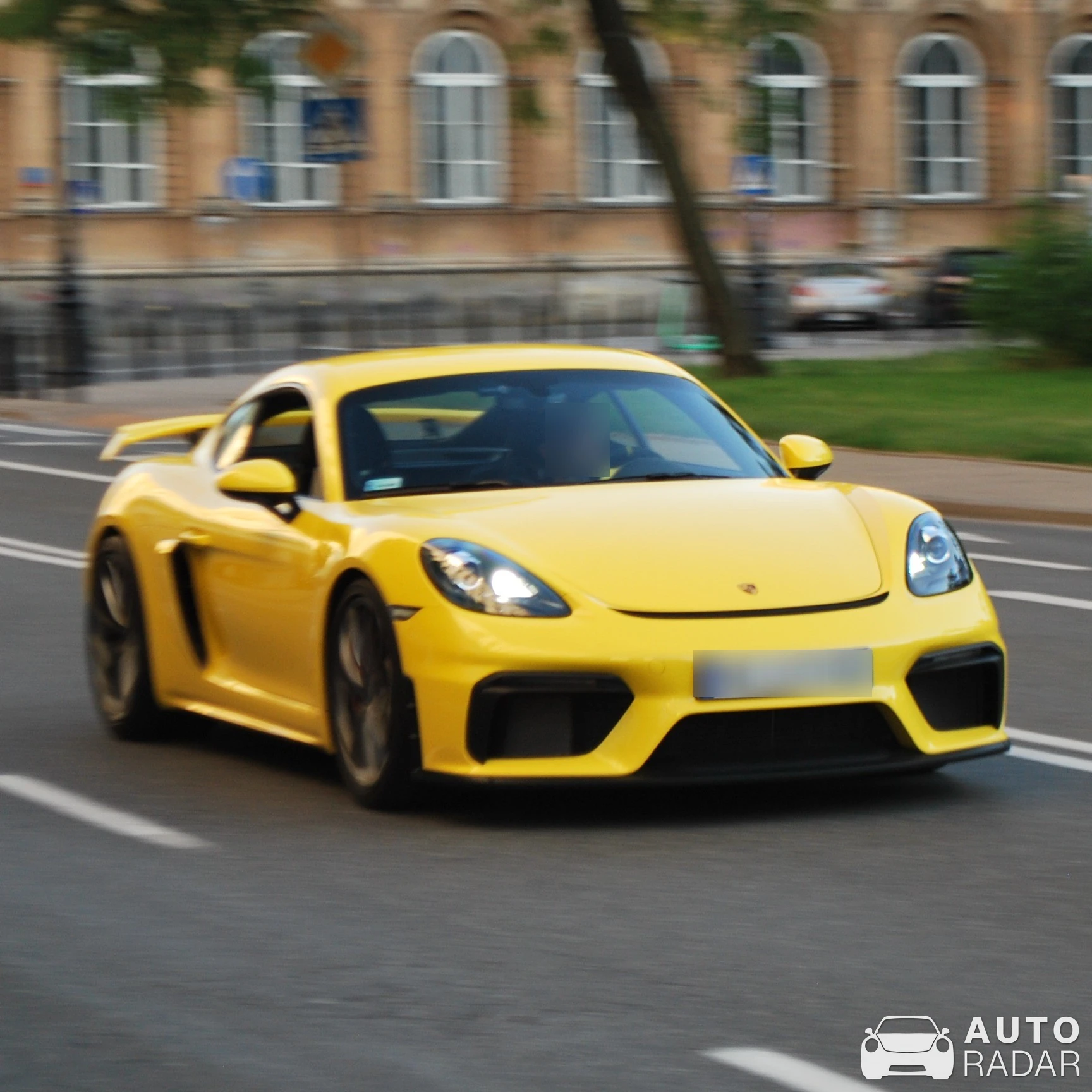 Porsche 718 Cayman GT4 spotted in Warszawa, Poland