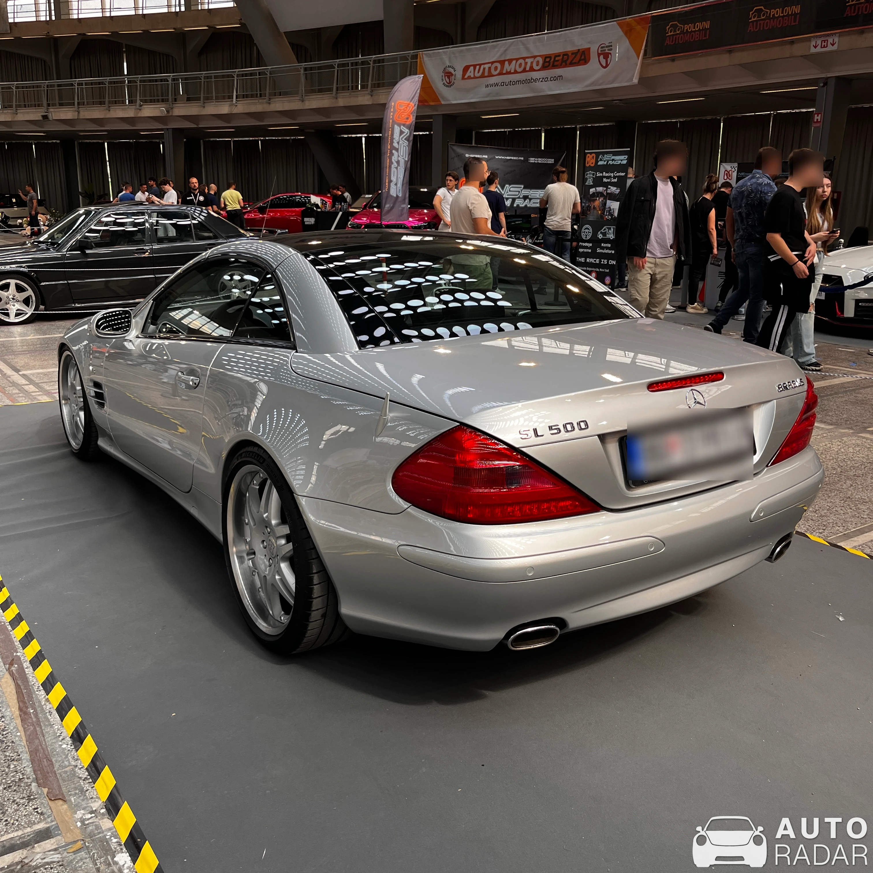 Mercedes-Benz SL 600 R230 spotted in Beograd