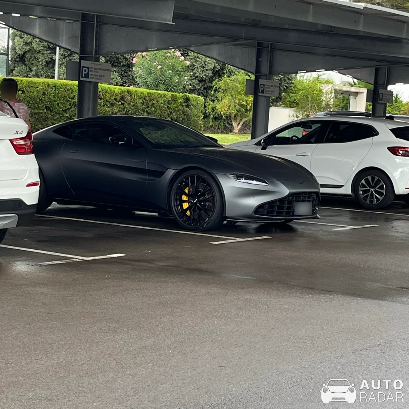 Aston Martin V8 Coupe spotted in Muro