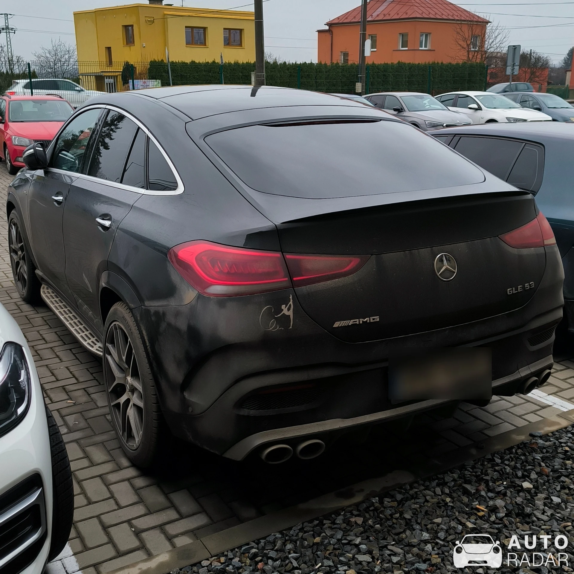 Mercedes-AMG GLE 53 Hybrid Coupé C167 2023 spotted in Karviná, Czechia