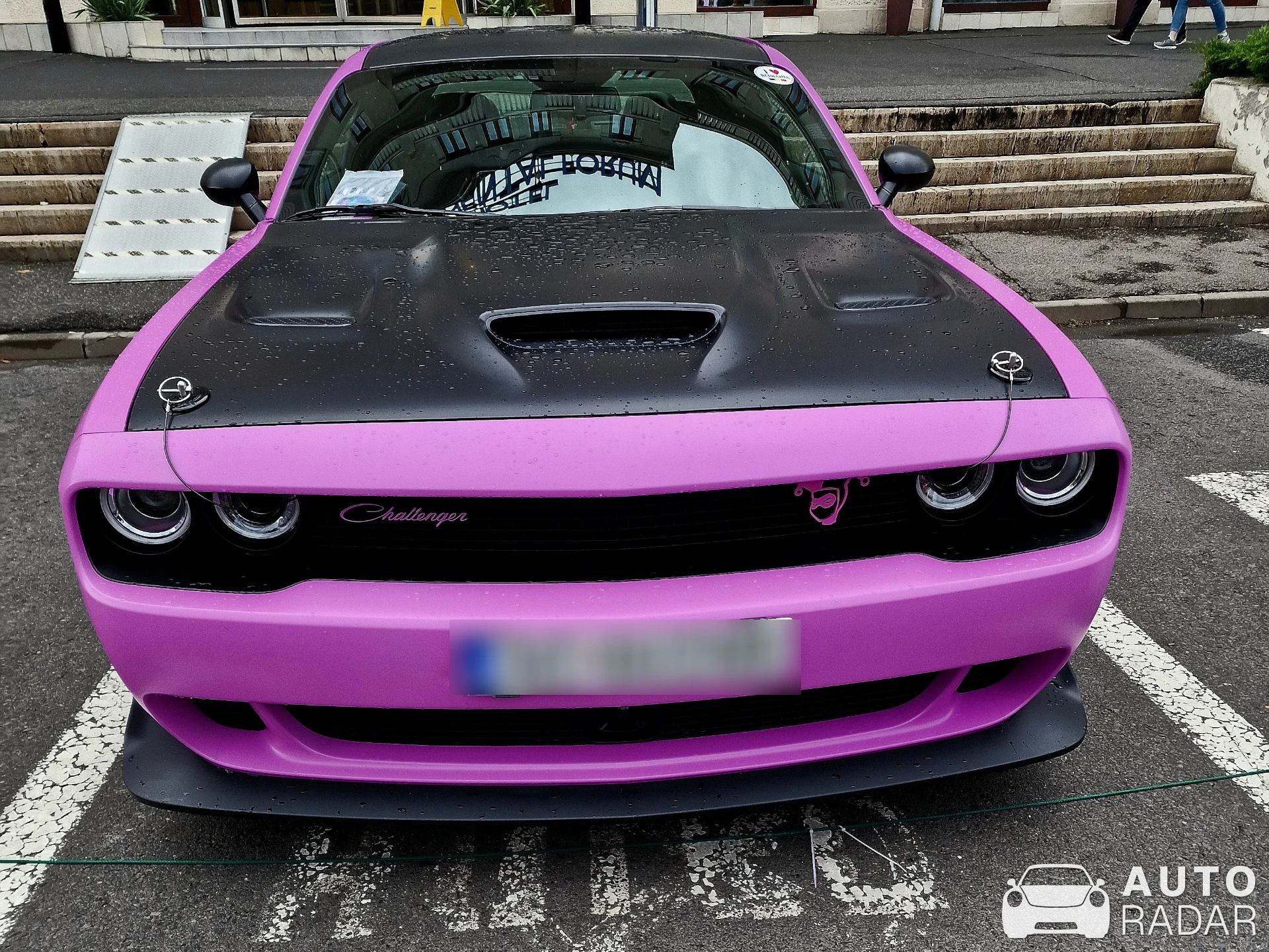 Dodge Challenger SRT Hellcat spotted in Sibiu, Romania