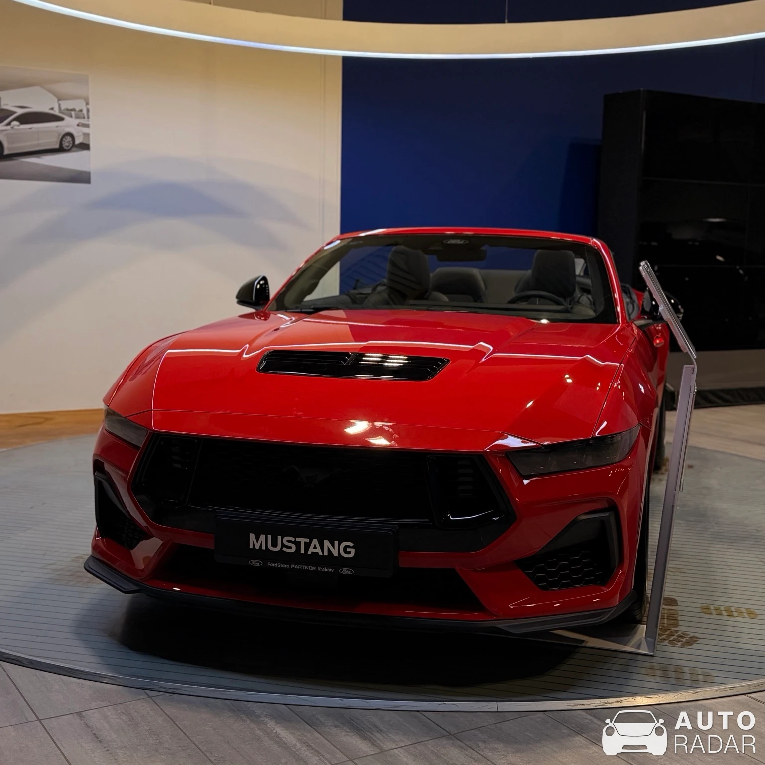 Ford RTR Mustang GT Convertible 2024 spotted in Kraków