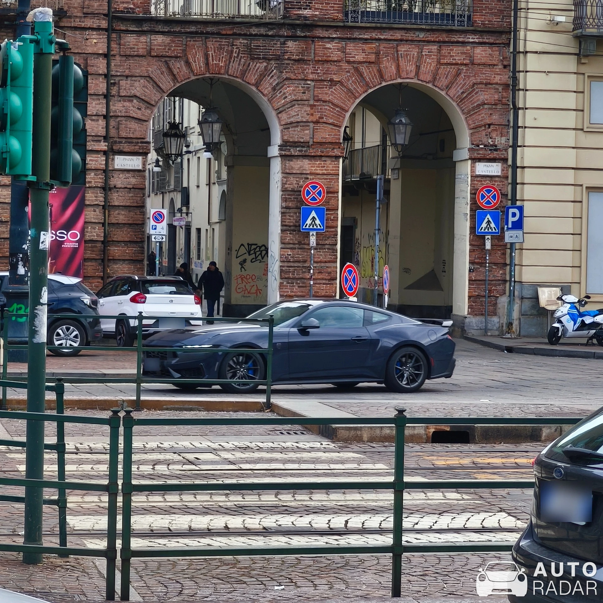 Ford Mustang Dark Horse S650 spotted in Torino, Italy