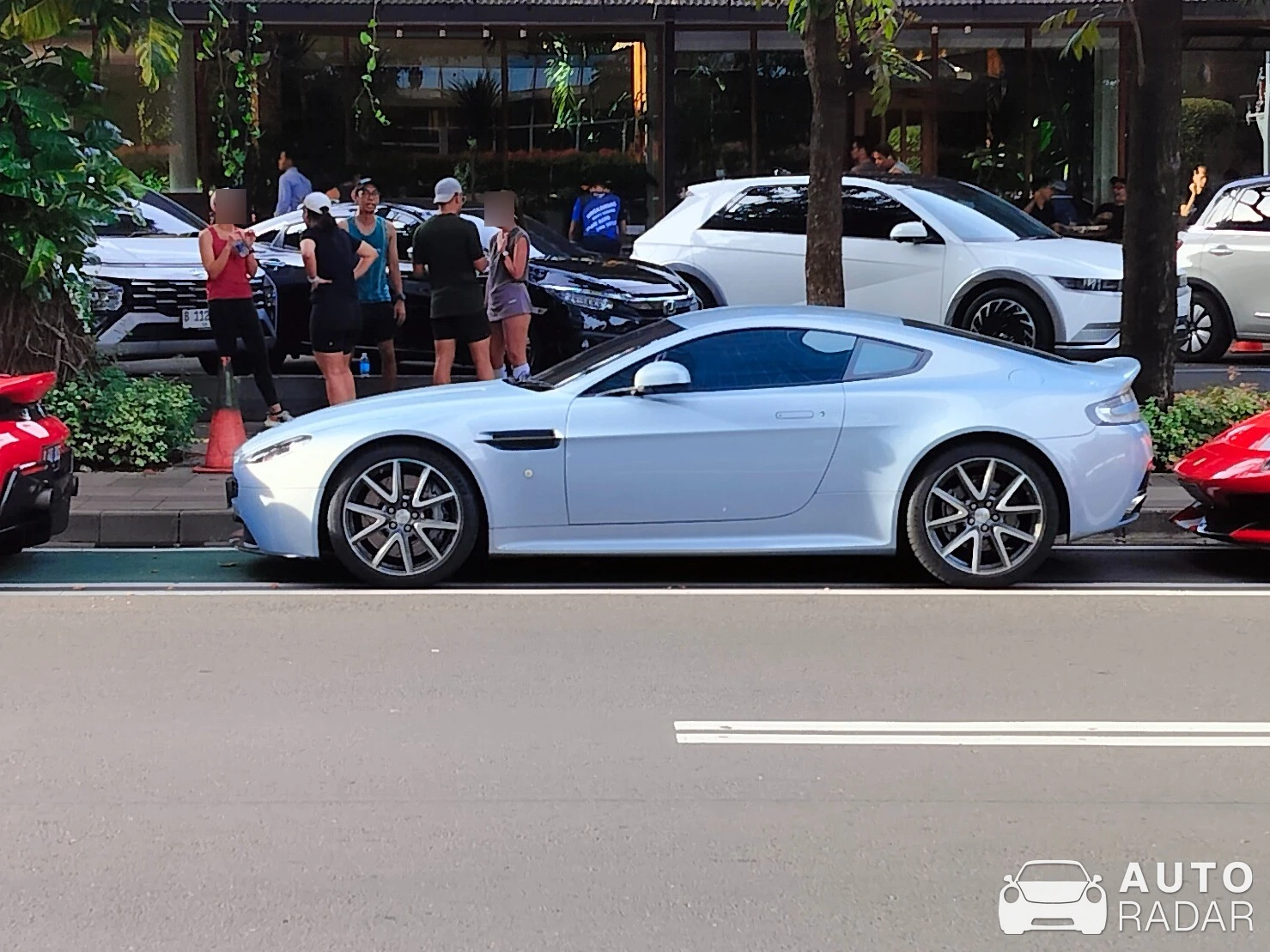 Aston Martin V8 Vantage spotted in Kota Jakarta Selatan, Indonesia