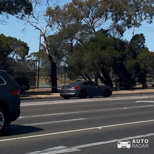 Porsche 981 Cayman GT4 spotted in Leopold, Australia