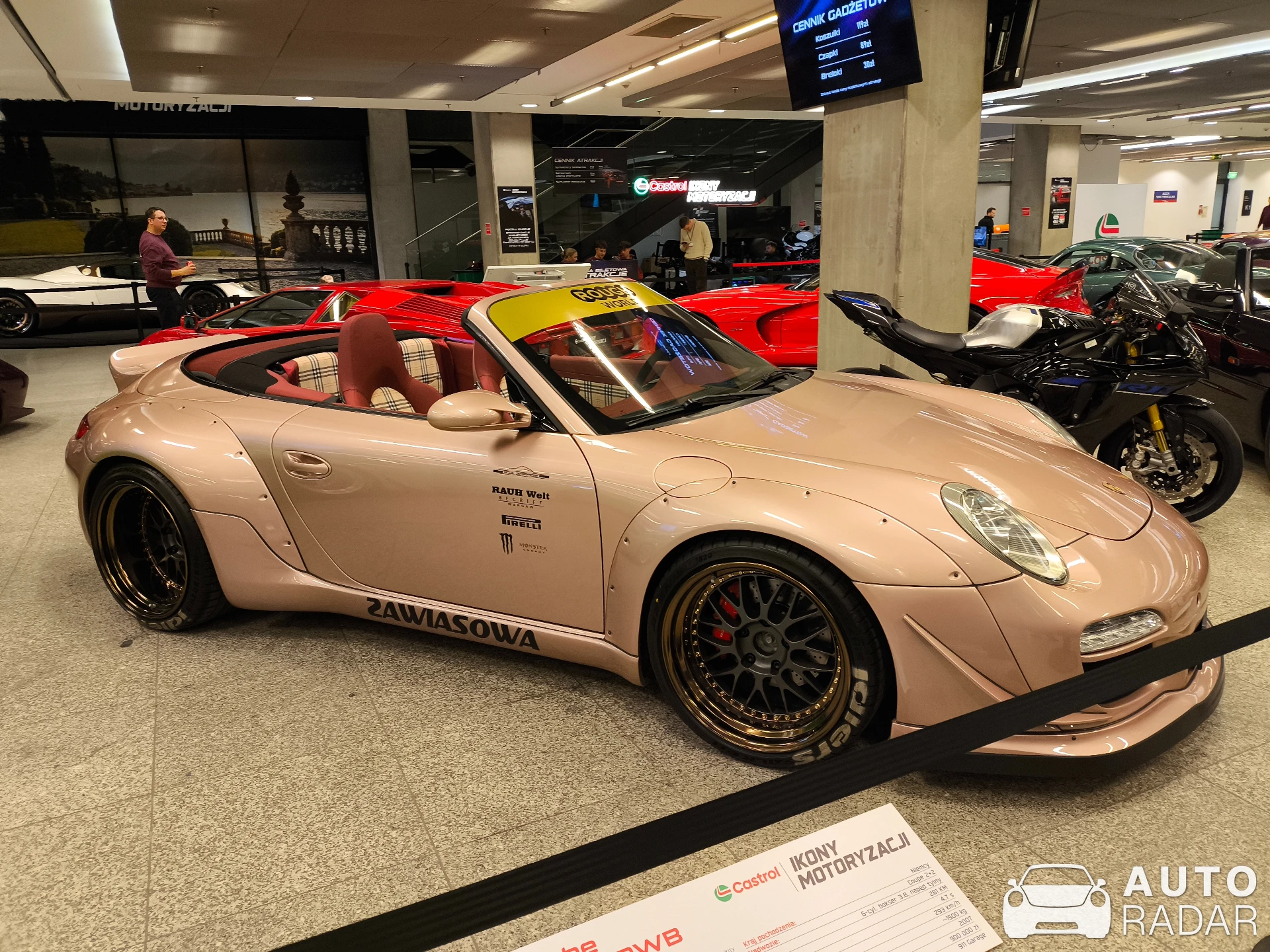 Porsche Rauh-Welt Begriff 997 Cabriolet spotted in Warszawa