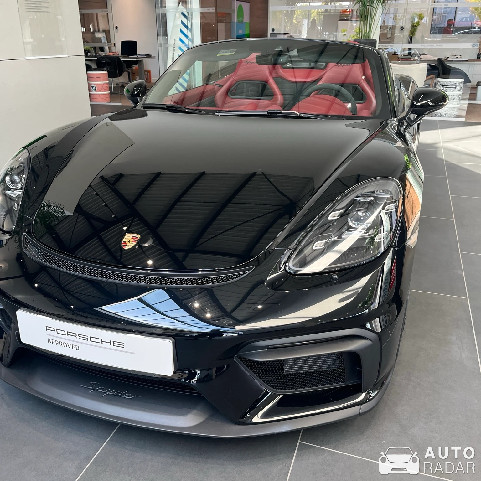 Porsche 718 Spyder spotted in Bidart