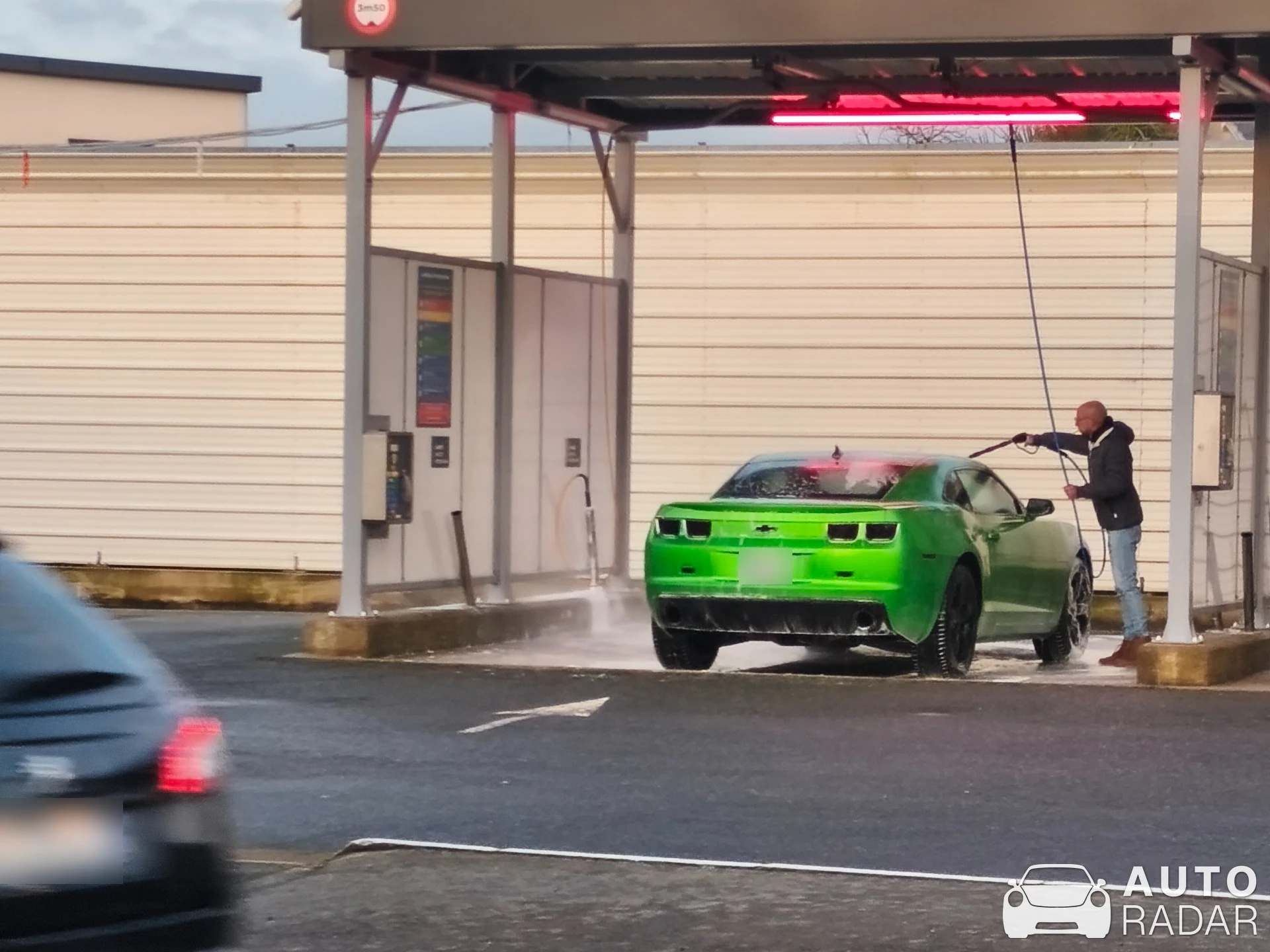 Chevrolet Camaro SS spotted in Saint-Martin-des-Champs, France