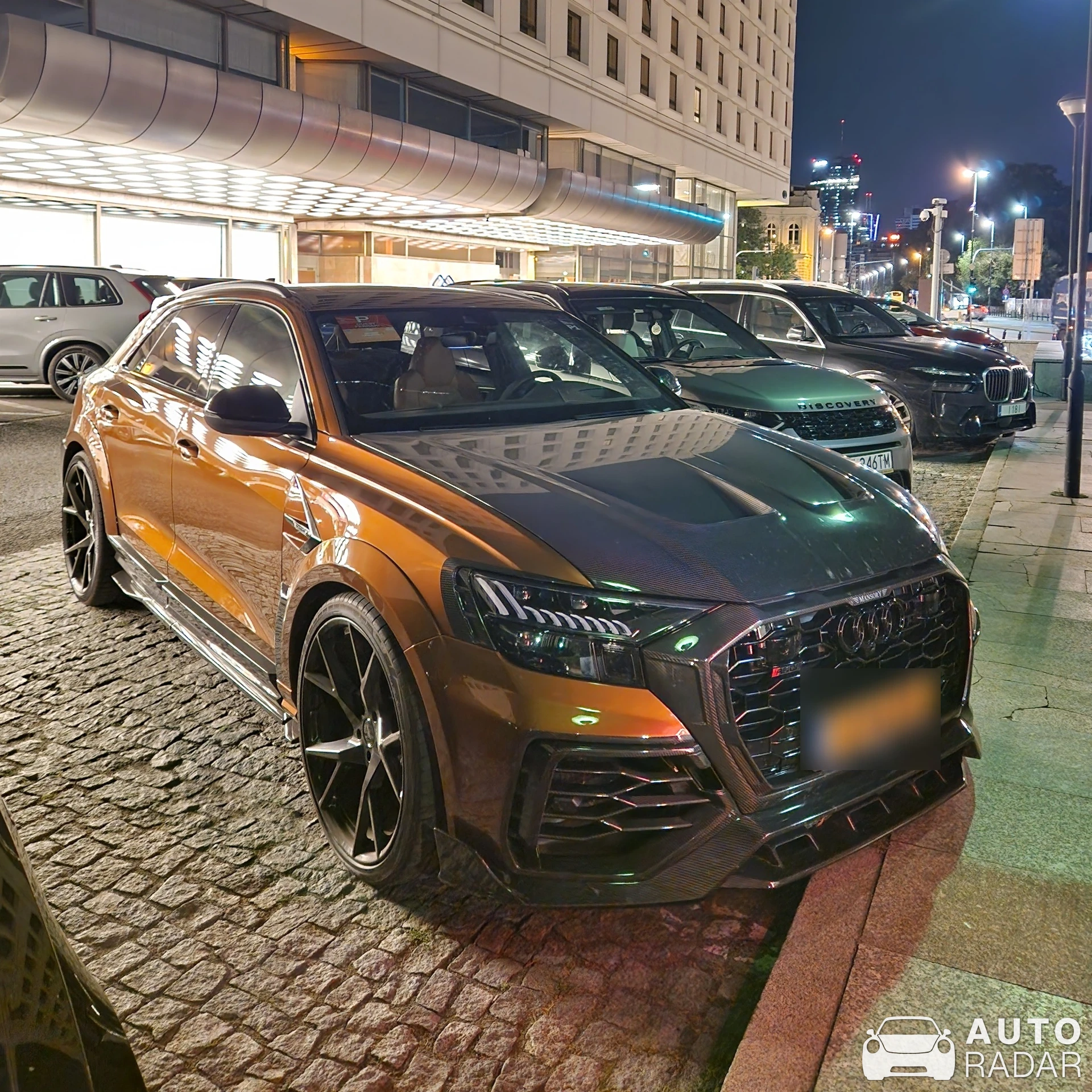 Audi MTM RS Q8 Mansory spotted in Warszawa