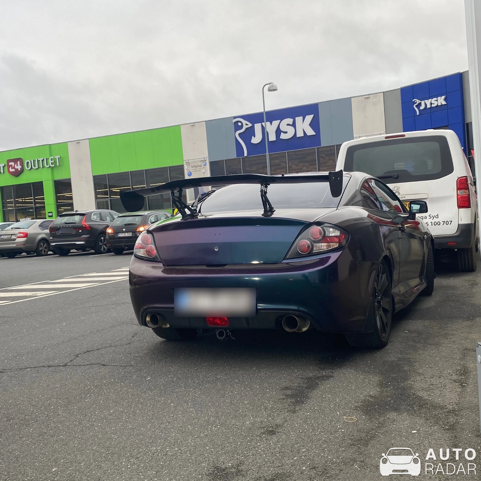 Hyundai Coupé 2007 spotted in Viby J