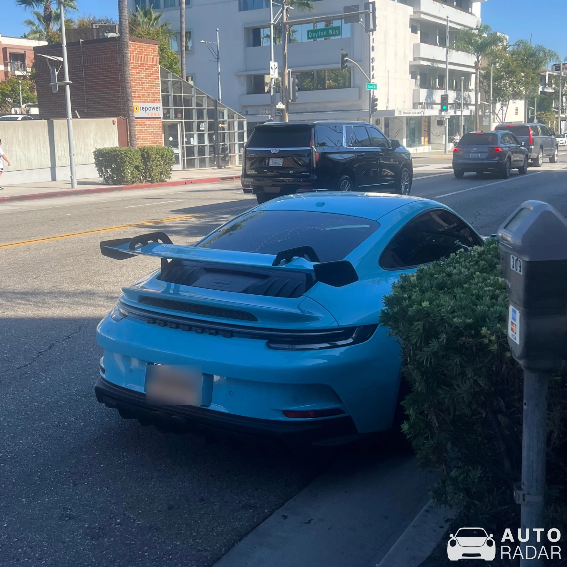 Porsche 992 GT3 MkI spotted in Beverly Hills, United States