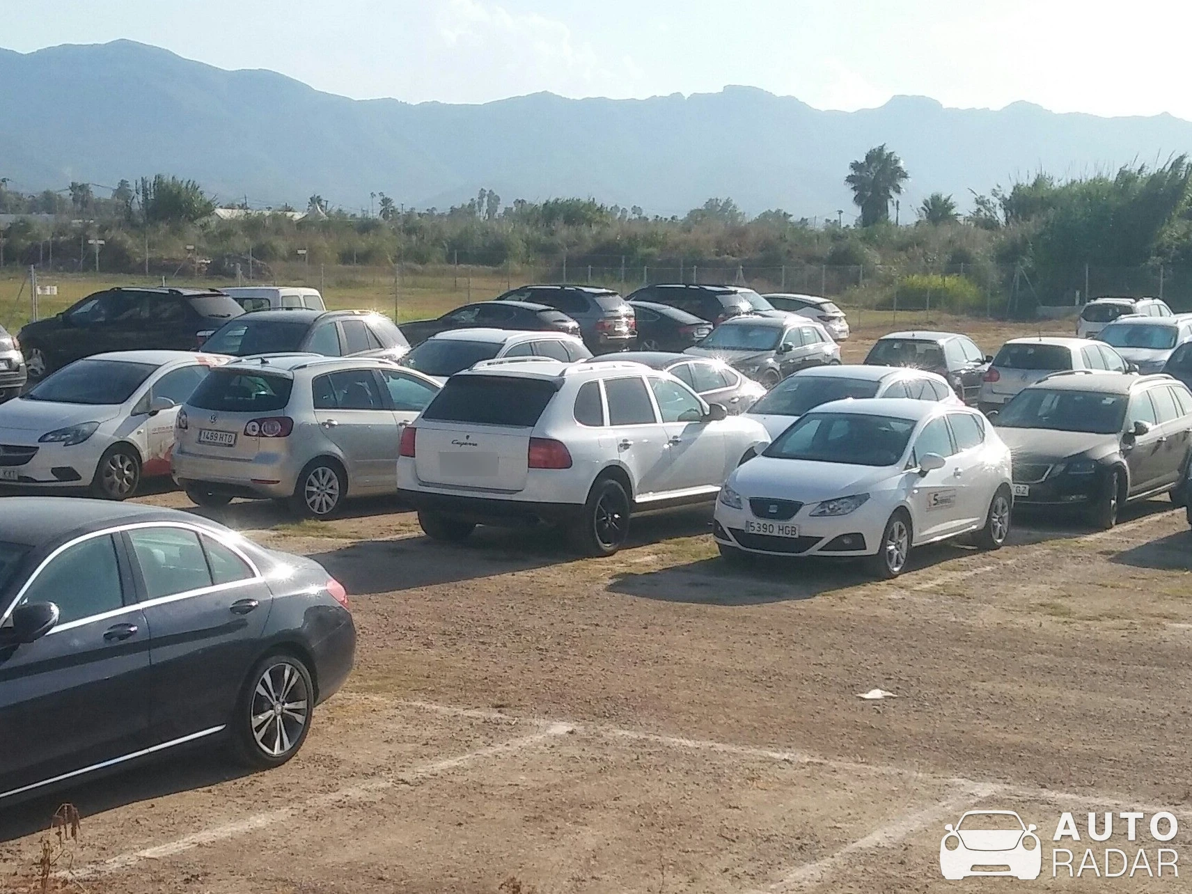 Porsche Cayenne spotted in Cullera, Spain