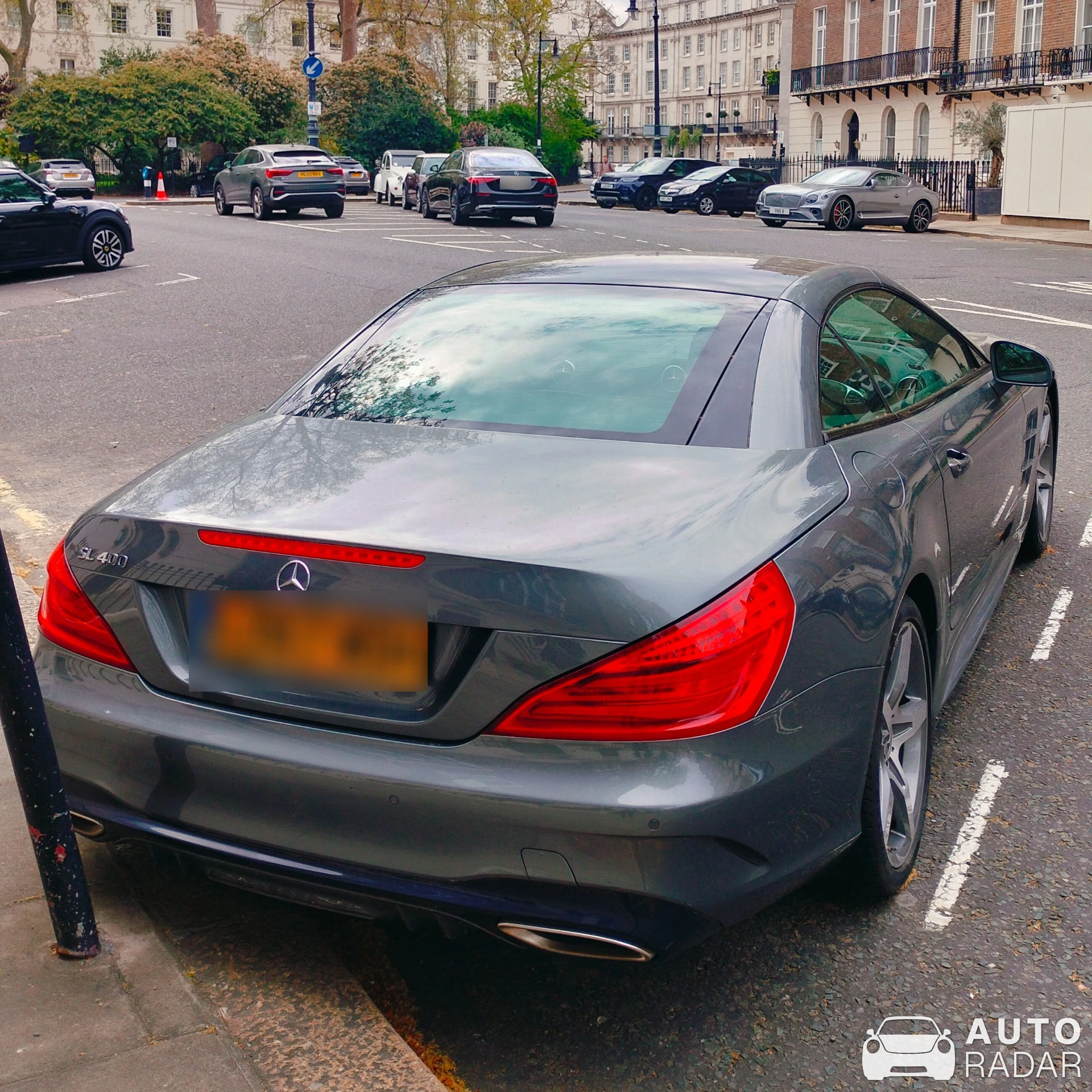 Mercedes-Benz SL 63 AMG R231 spotted in London