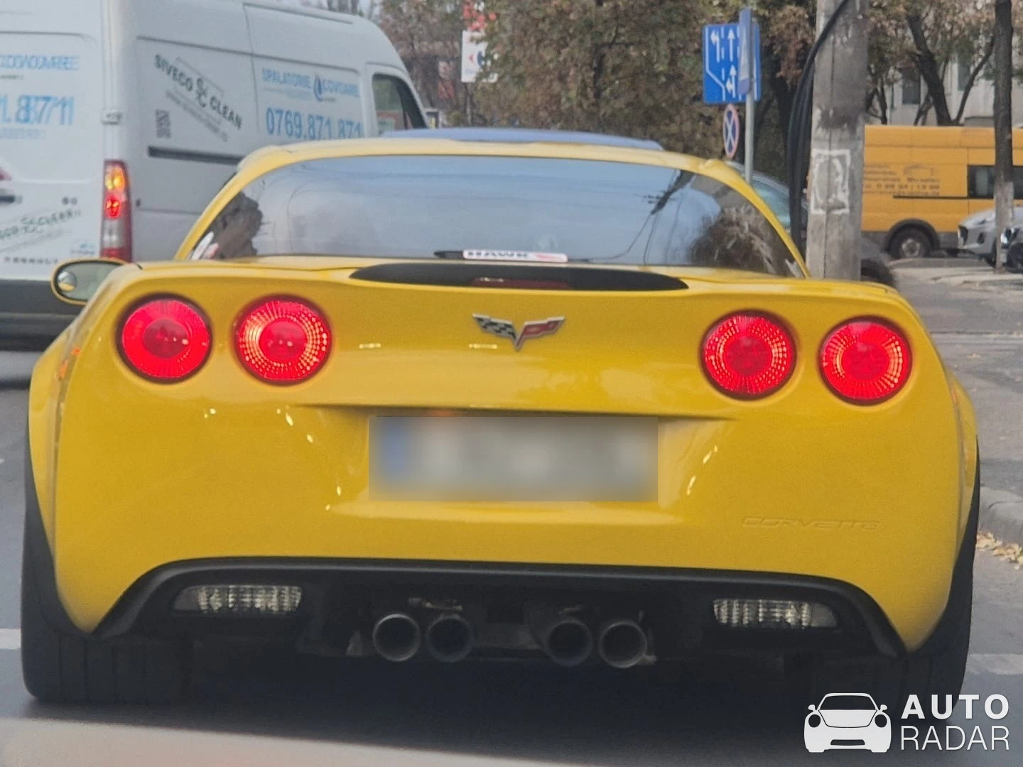 Chevrolet Corvette C6 spotted in București, Romania