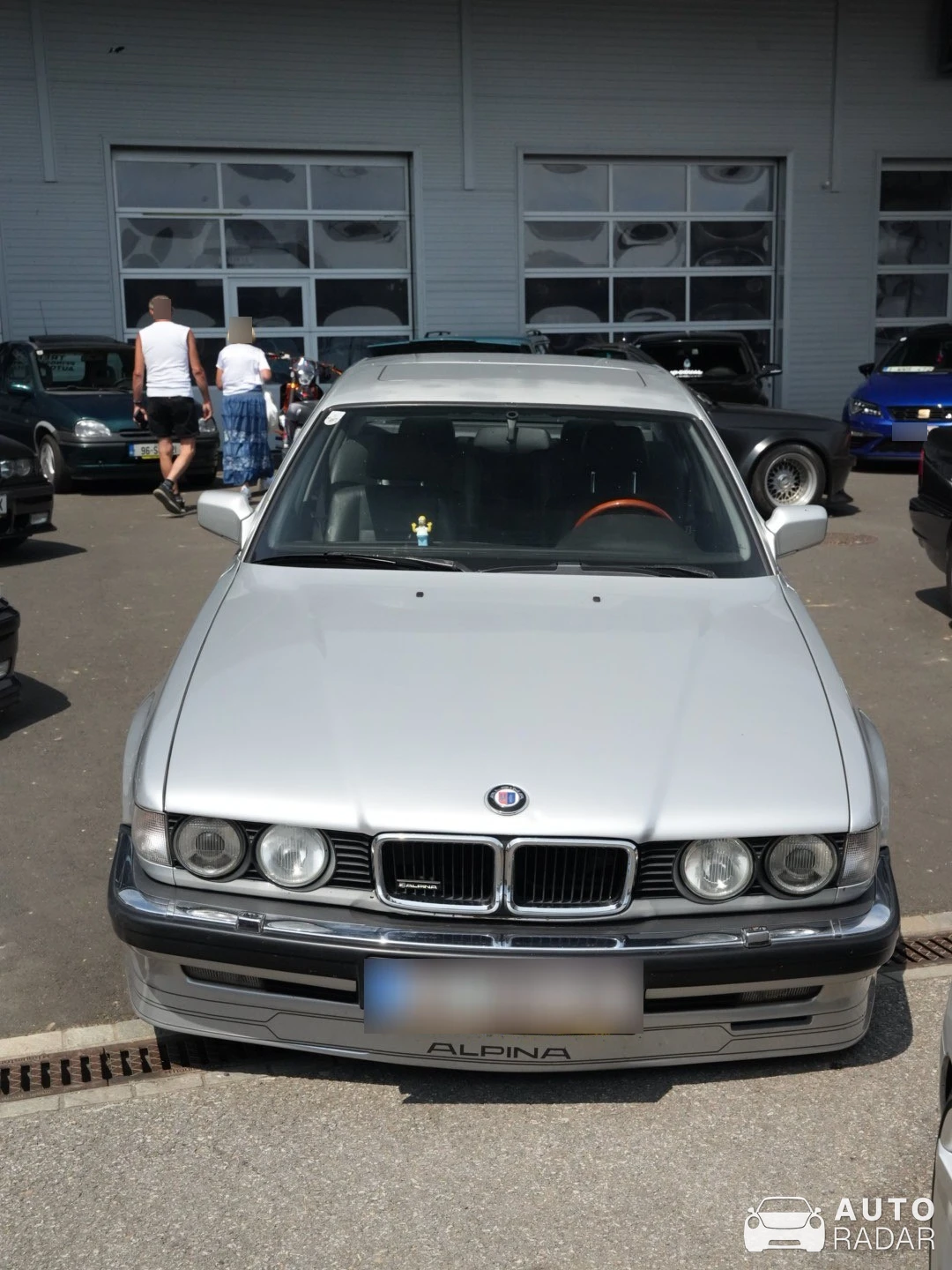 Alpina B12 5.7 E38 spotted in Mureck