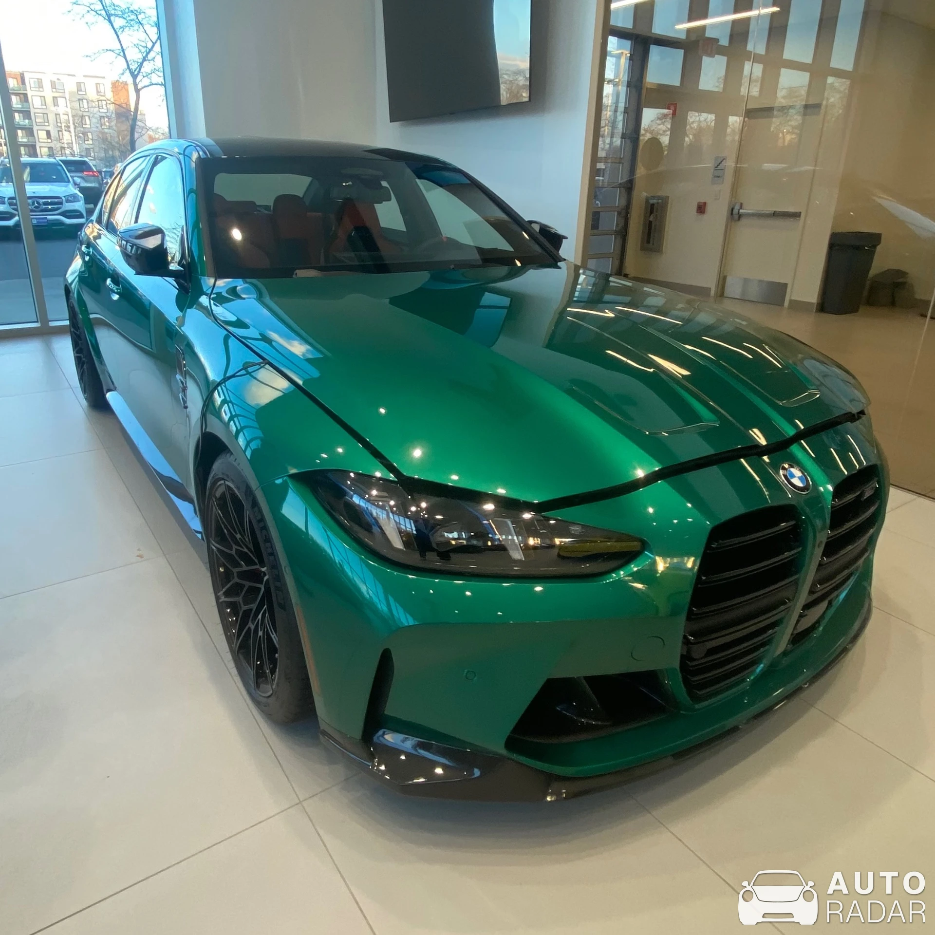 BMW M3 G80 Sedan Competition spotted in Boston, United States