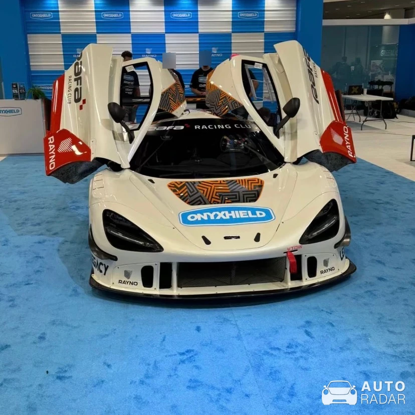 McLaren 720S GT3 spotted in Las Vegas, United States