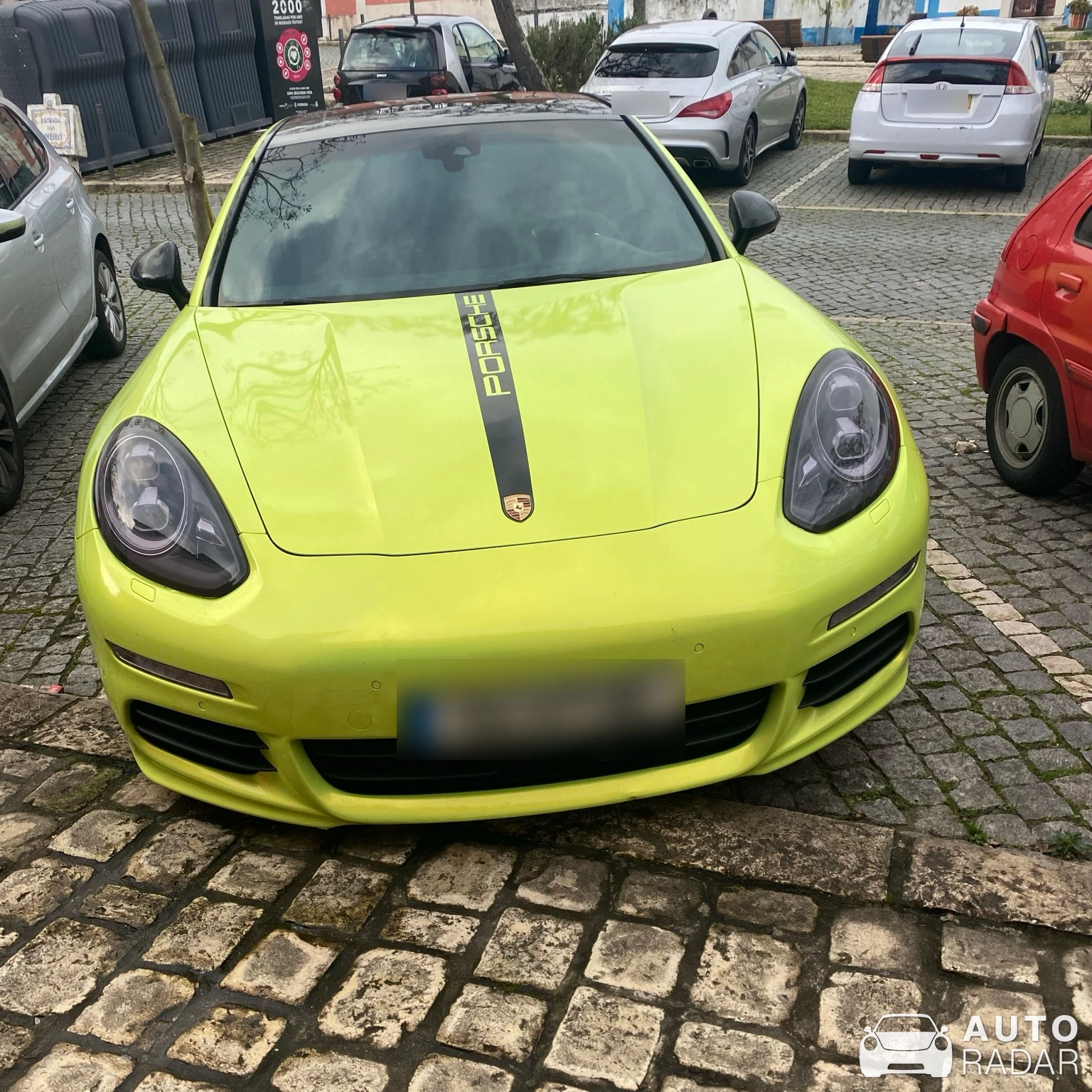 Porsche 970 Panamera S spotted in Algés, Portugal