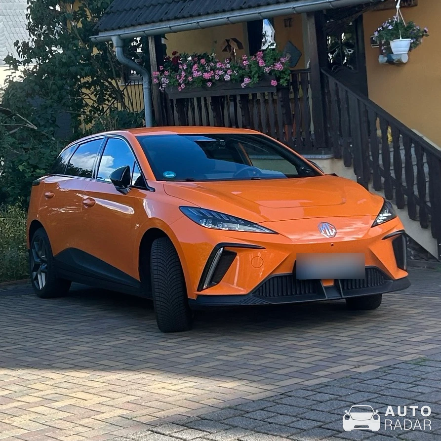 MG4 EV spotted in Zwönitz