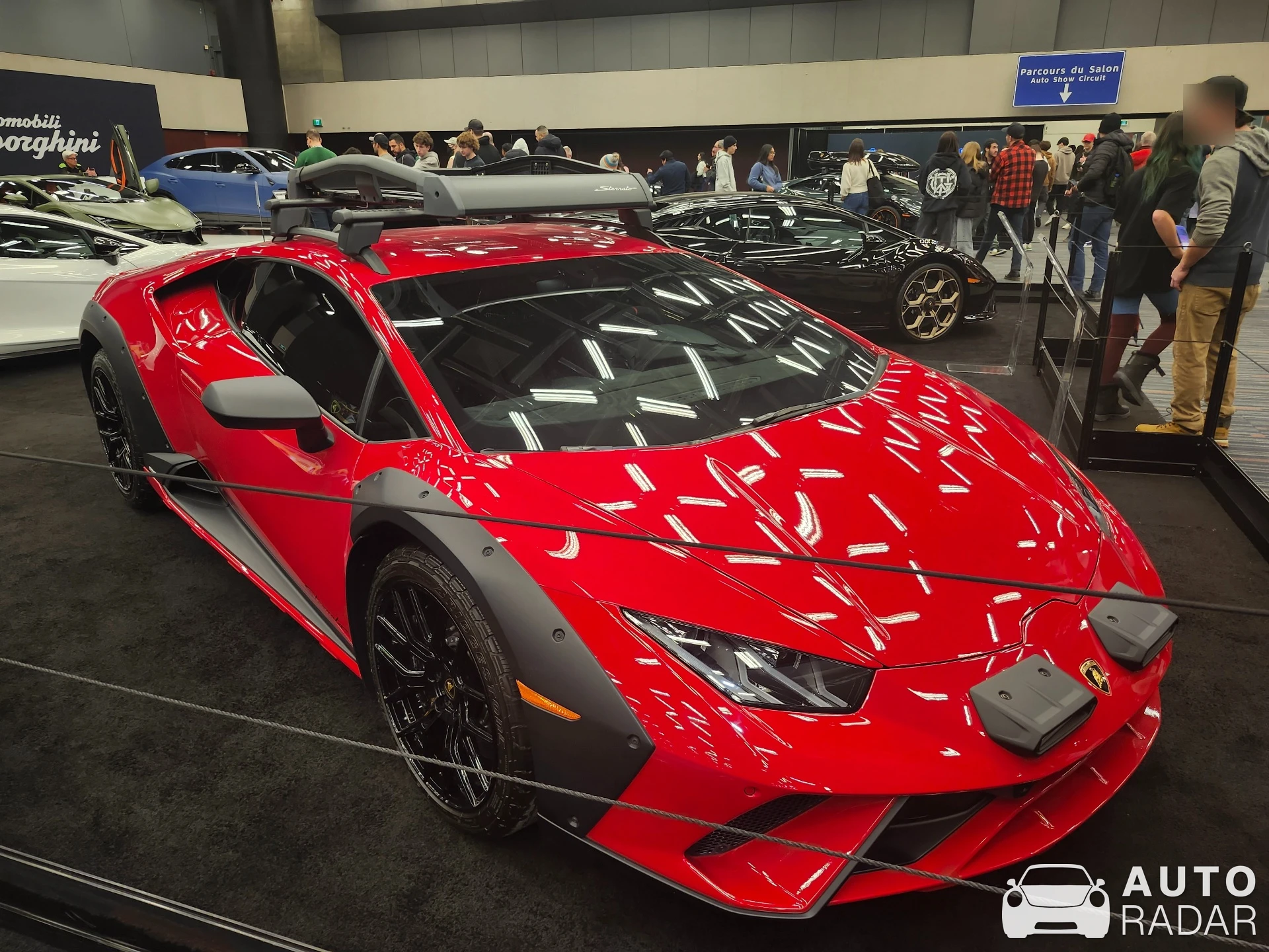 Lamborghini Huracán LP610-4 Sterrato spotted in Montreal, Canada