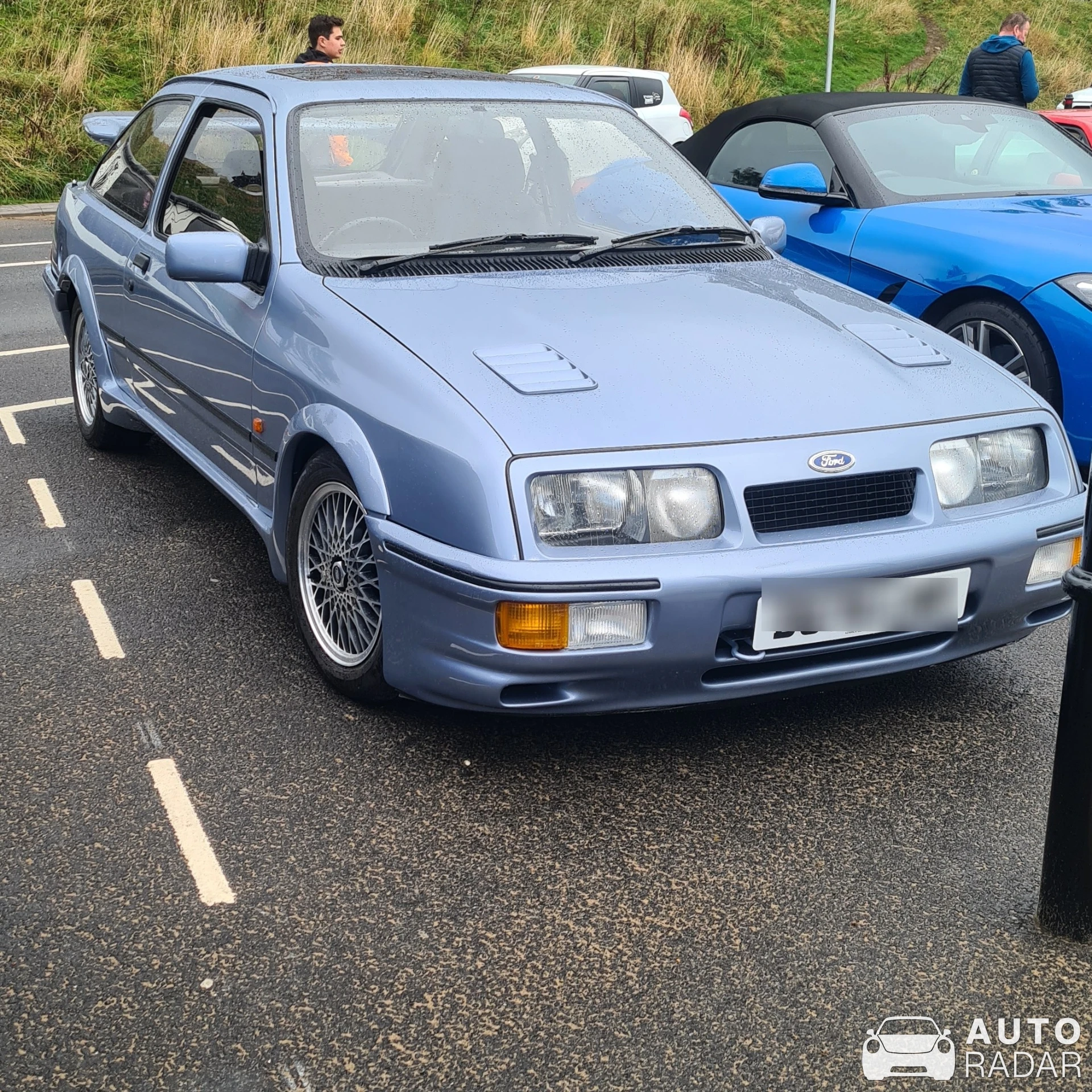 Ford Sierra RS Cosworth spotted in Conwy Principal Area, United Kingdom