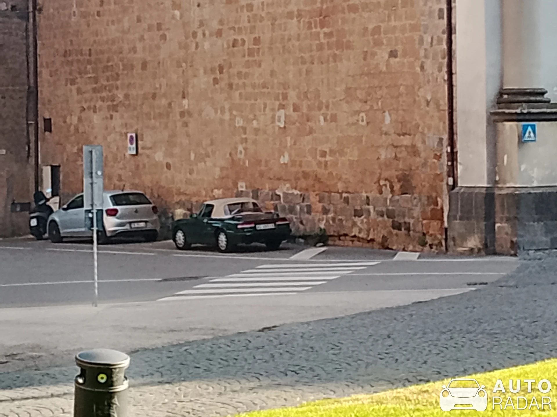 Alfa Romeo Spider S4 spotted in Orvieto