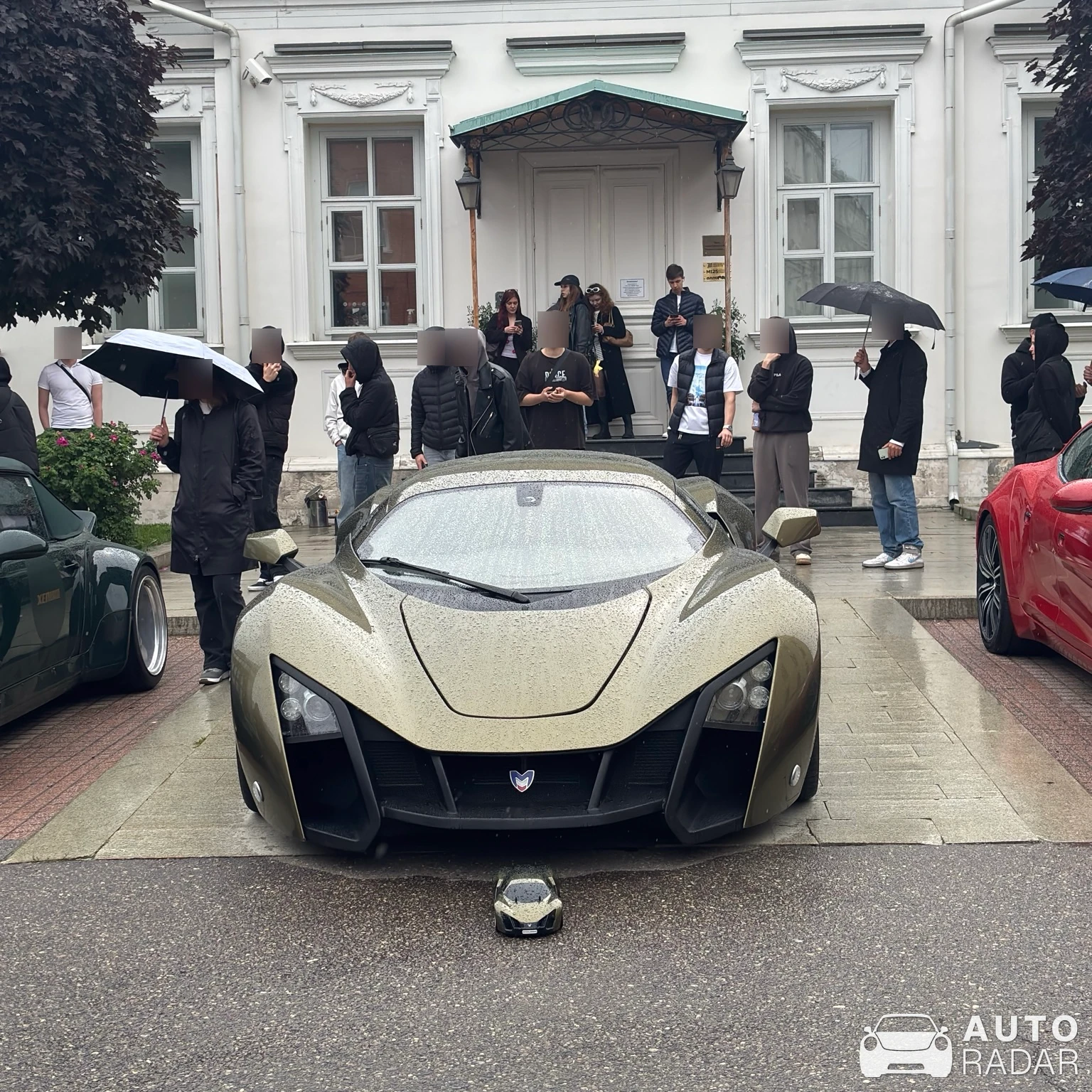 Marussia B2 spotted in Москва