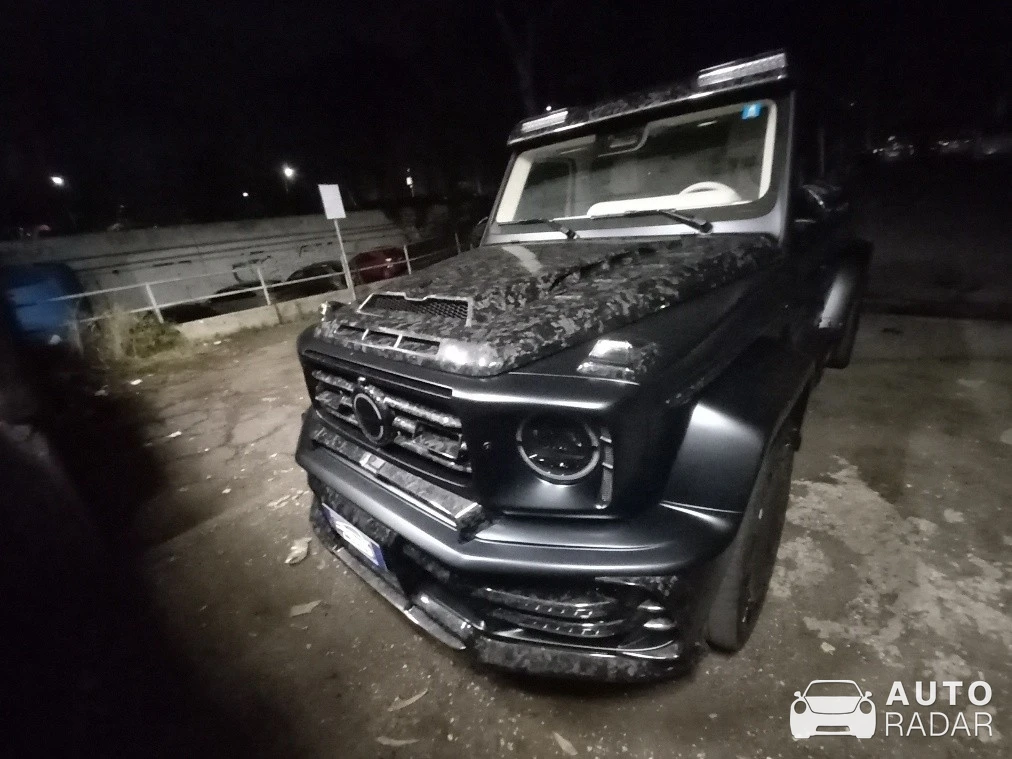 Mercedes-AMG Mansory G 63 P820 spotted in Roma